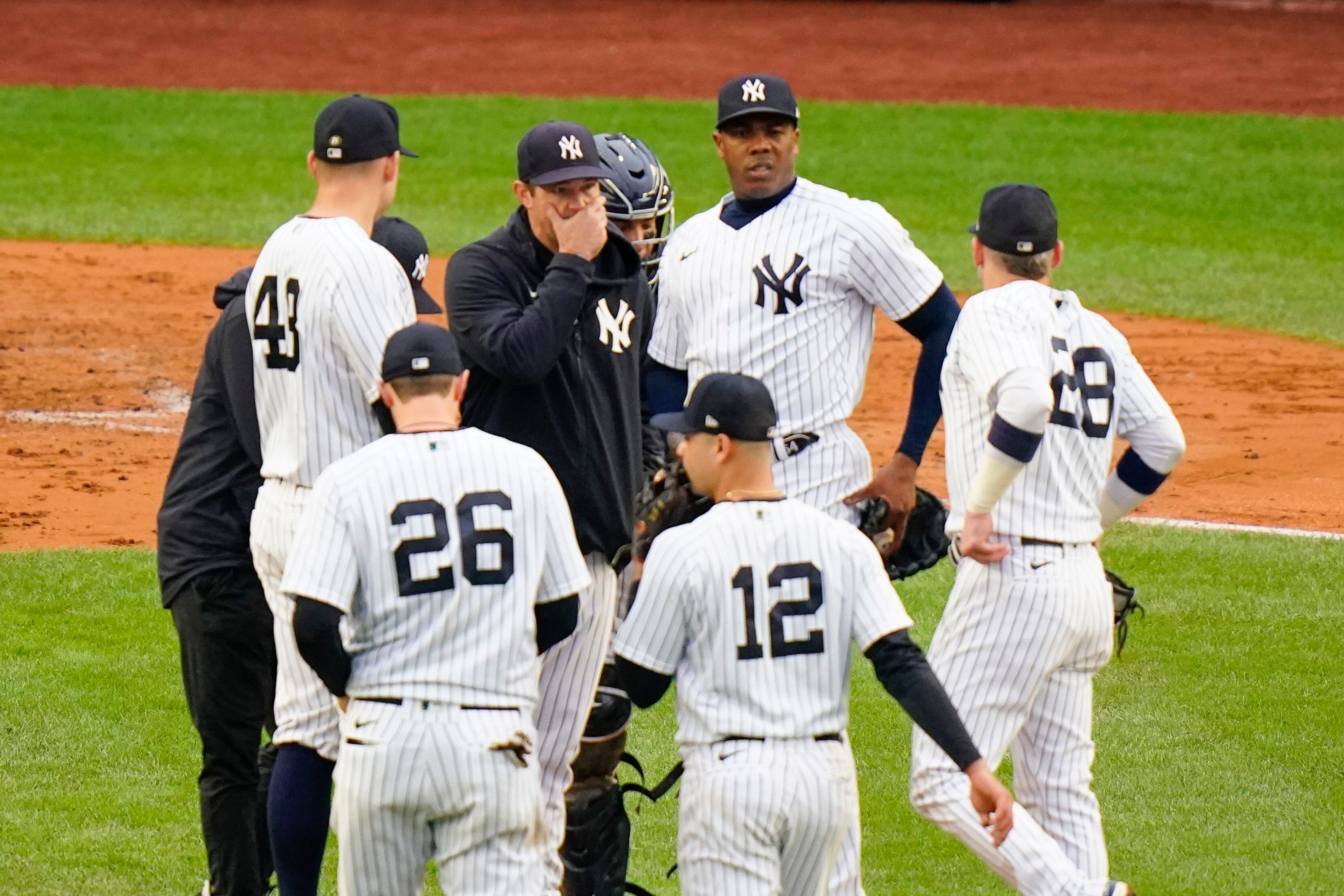 Jose Trevino 'absolutely' has shot to stick with Yankees all season, Aaron  Boone declares 