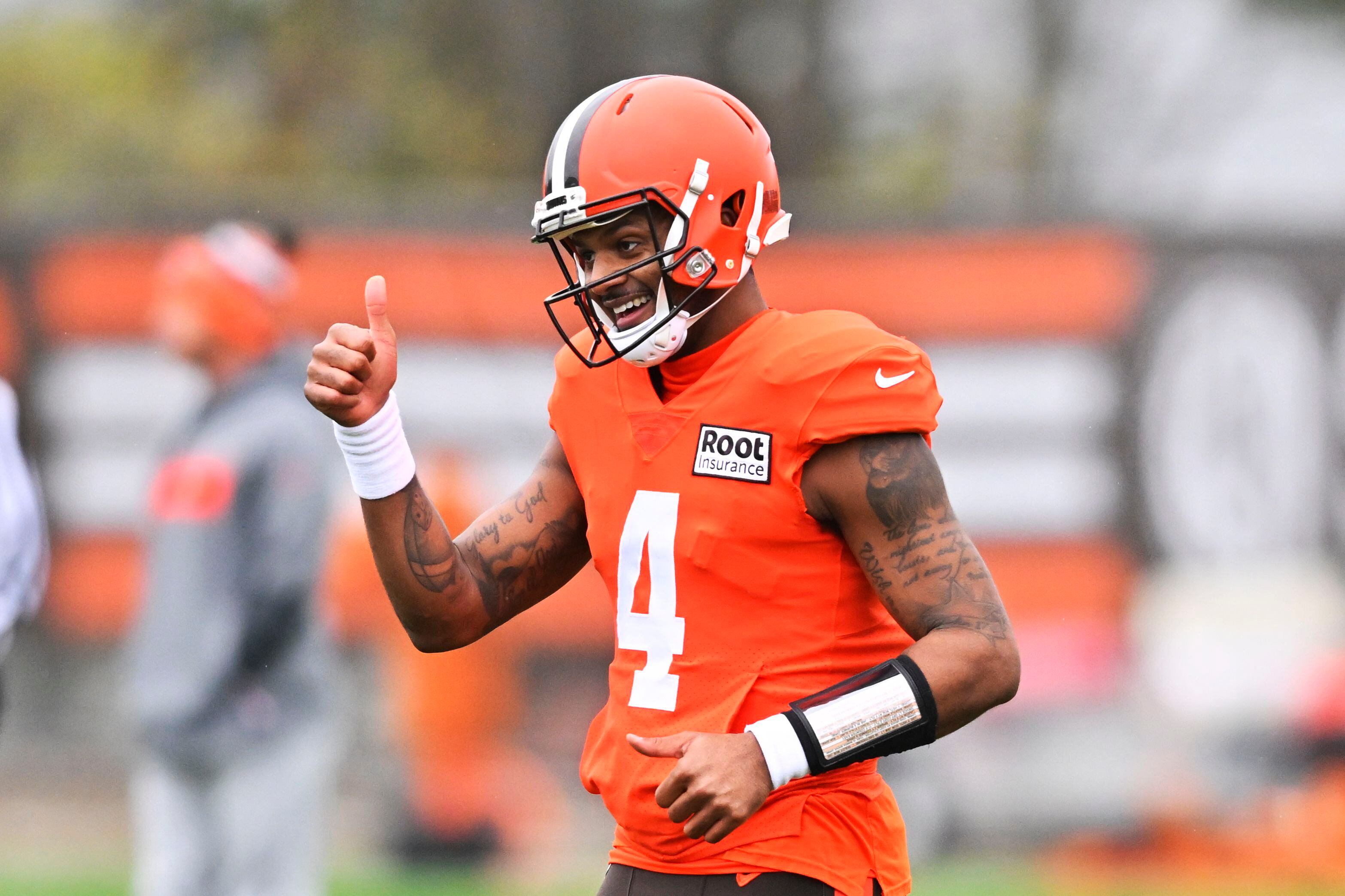 JACKSONVILLE, FL - AUGUST 12: Cleveland Browns quarterback Deshaun