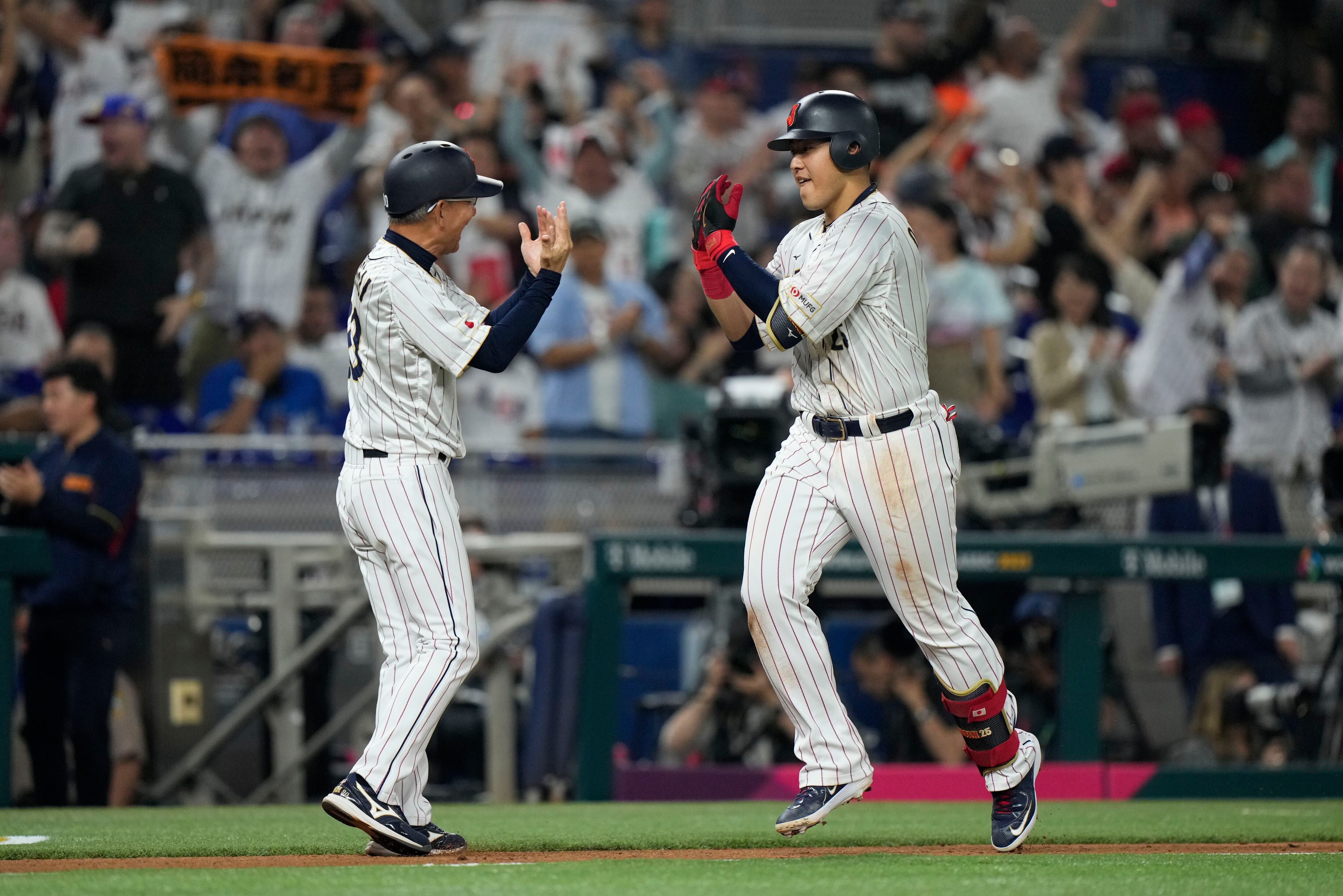 World Baseball Classic final score, results: Japan wins gold as Shohei  Ohtani strikes out Mike Trout to seal Samurai victory