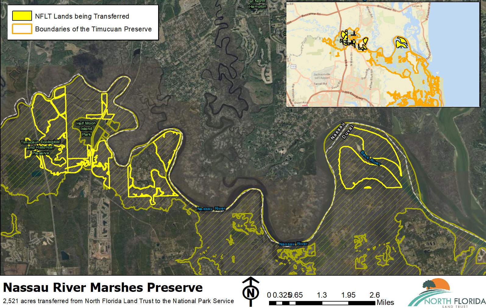 Land Trust sells 2,500 acres of Nassau River marsh to National Park Service