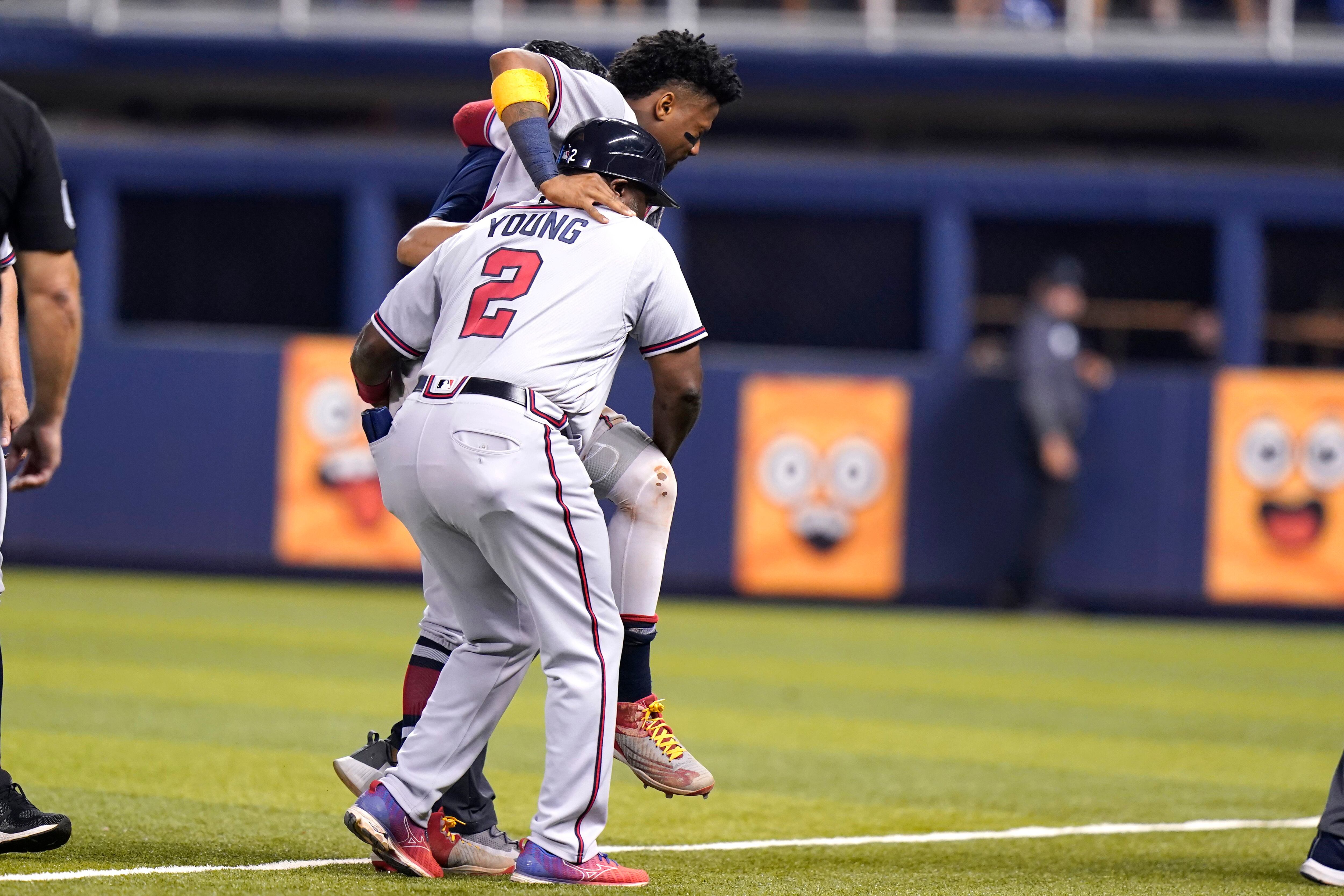 Jazz Chisholm shows respect for injured Ronald Acuña Jr.