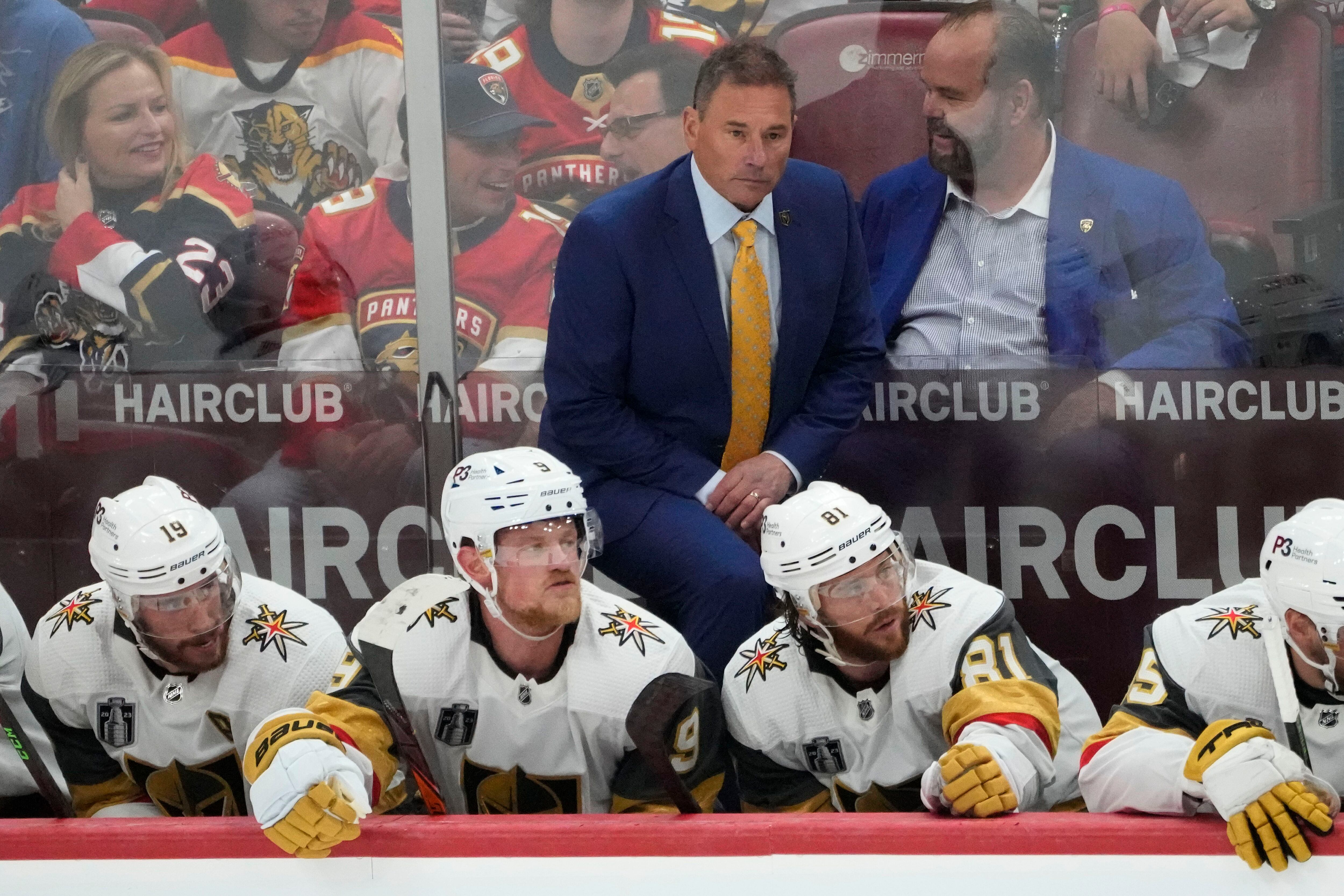 Bruce Cassidy coaches Vegas Golden Knights to Stanley Cup