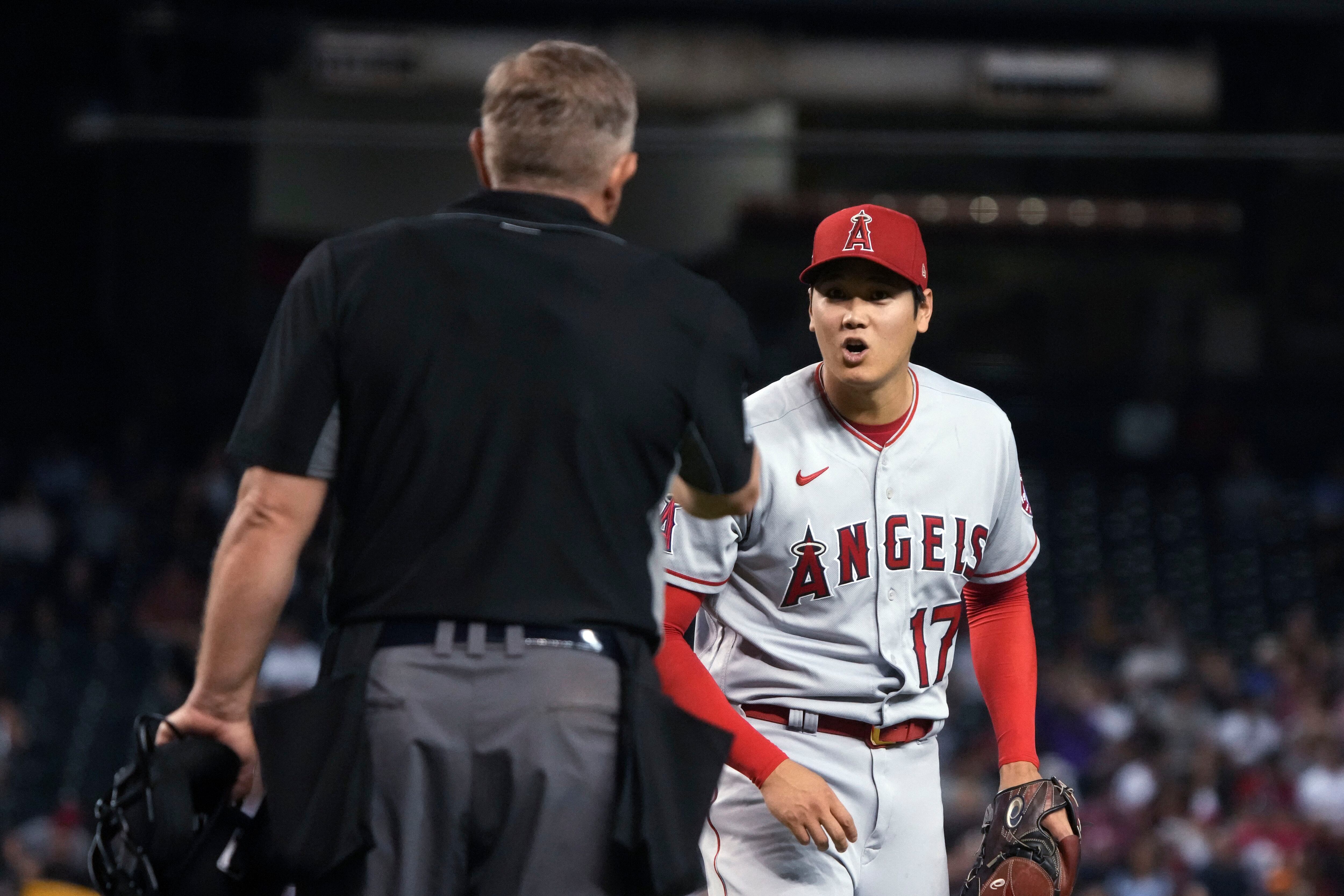 Ohtani delivers on mound, at plate as Angels top D-backs 6-5