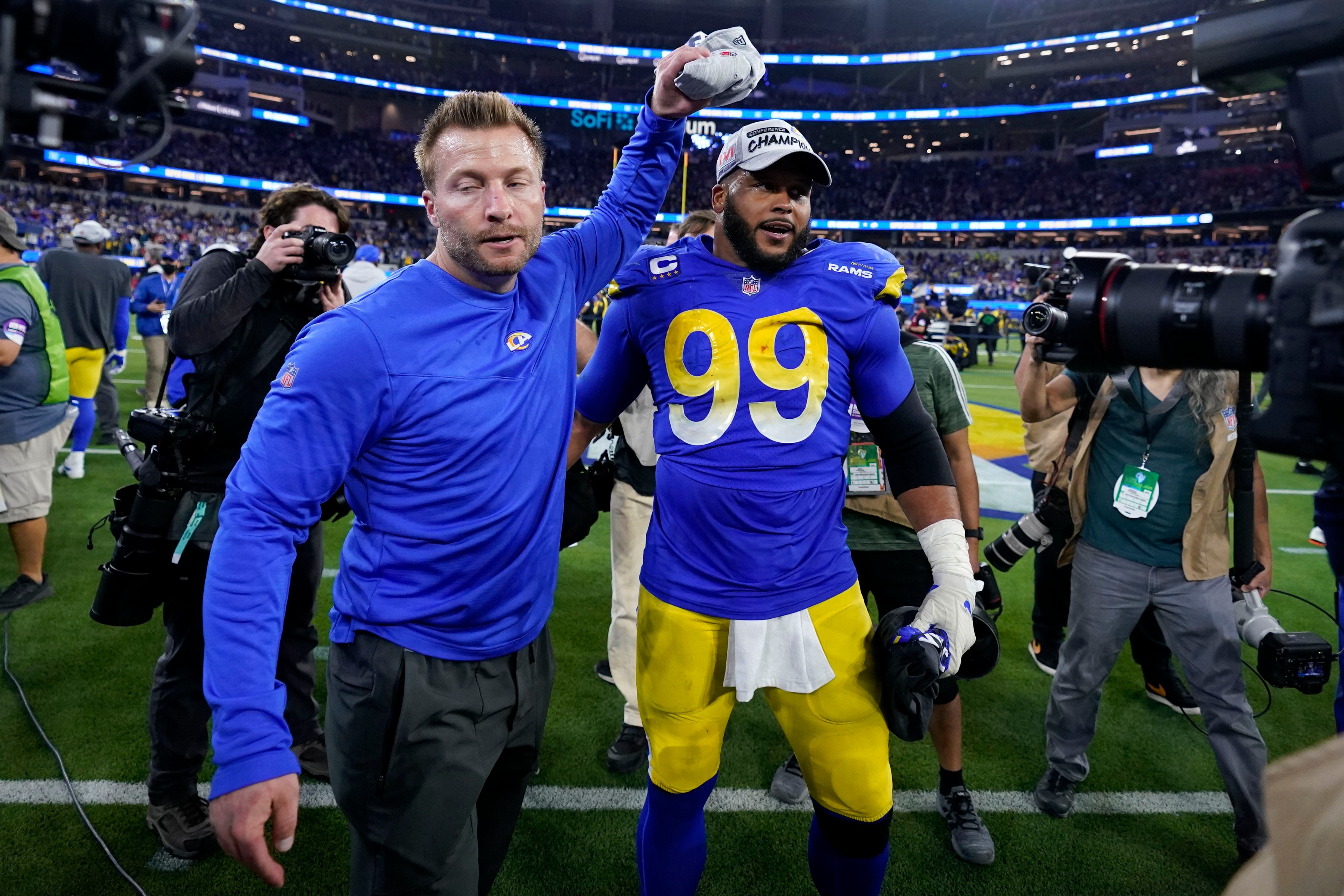 McVay: Rams expect Aaron Donald to play vs Packers - The San Diego  Union-Tribune