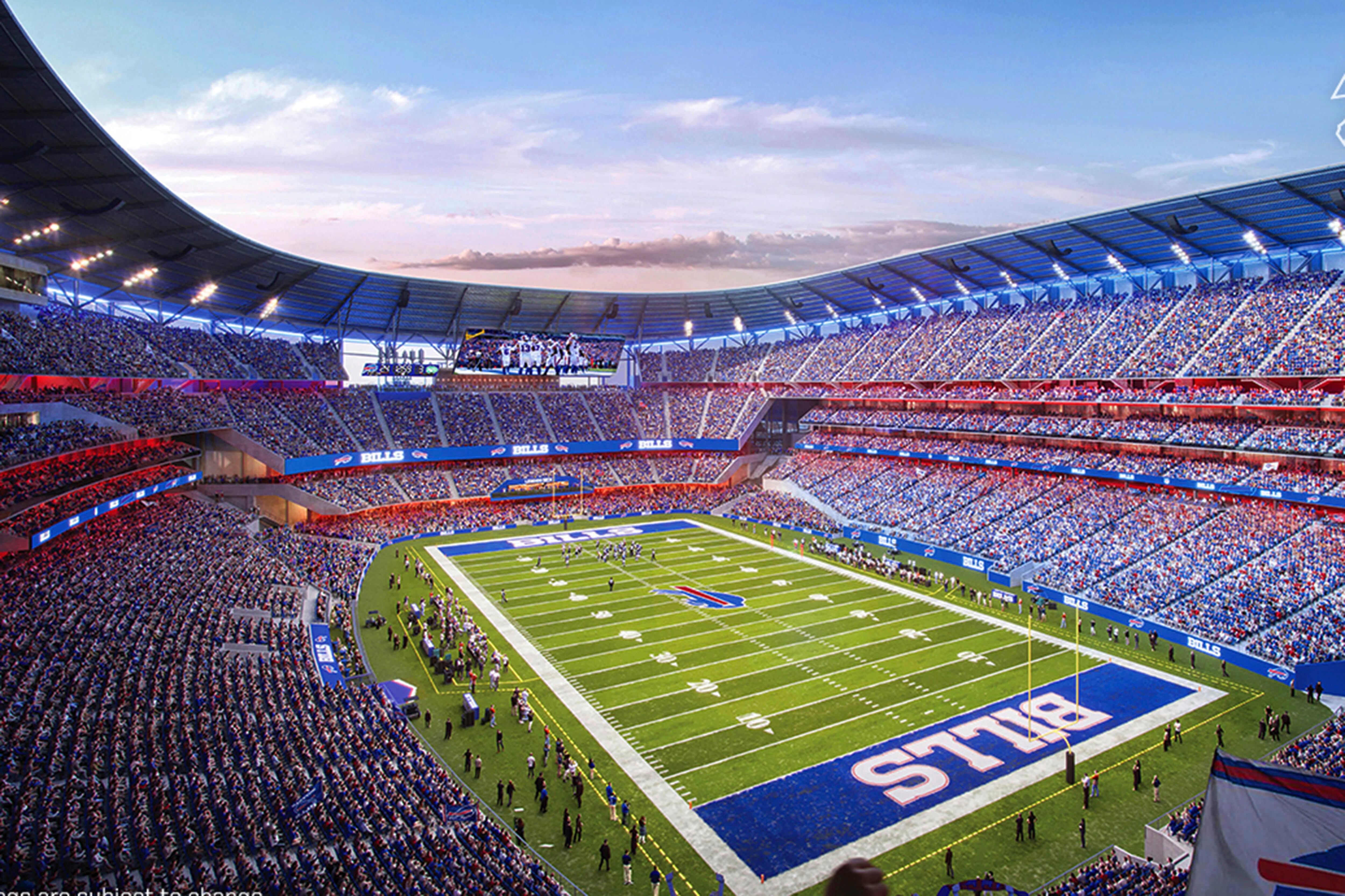 AP Source: Bills' proposed new stadium price is $1.4 billion