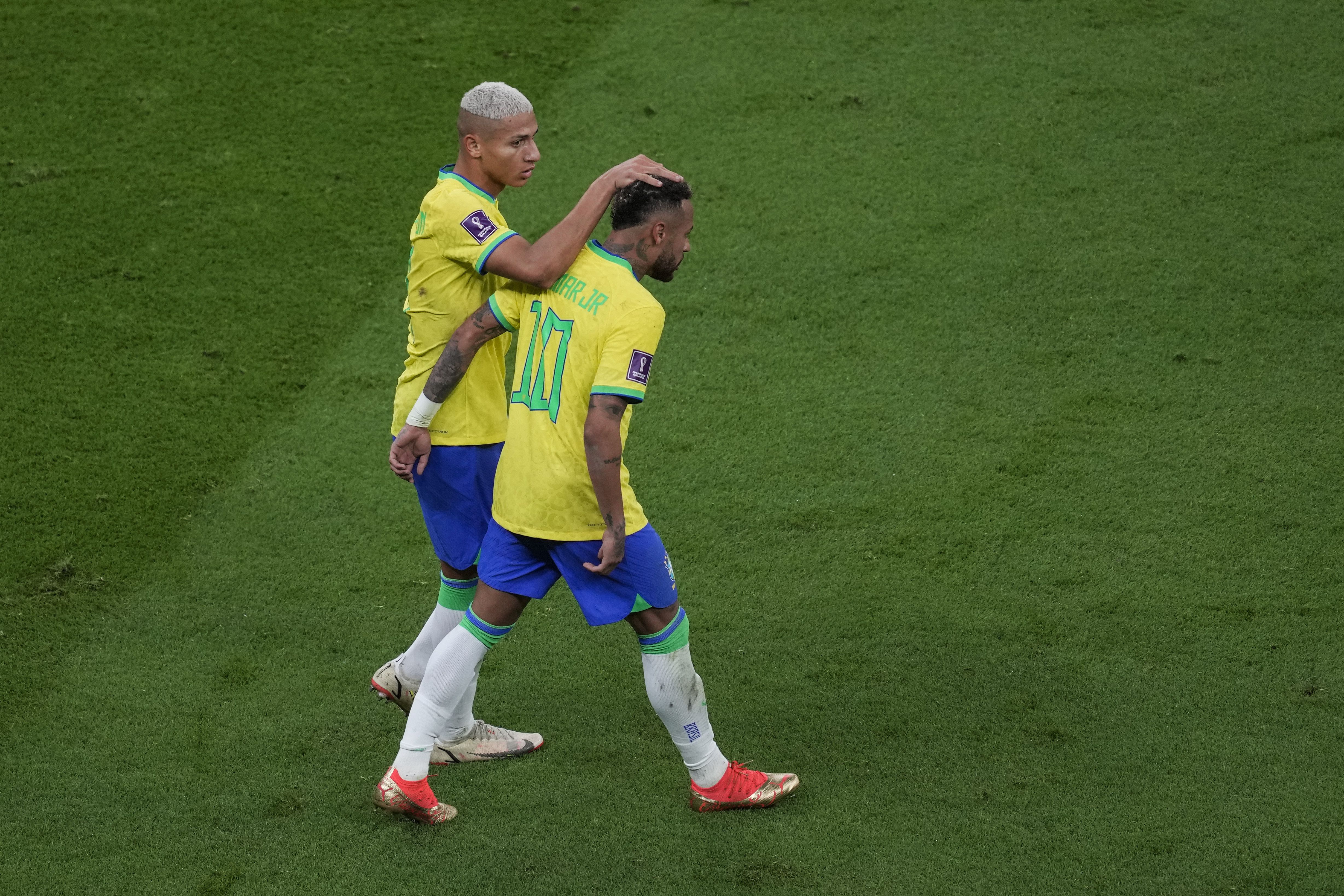 Brazil goalkeeper Alisson during the FIFA World Cup Group G match