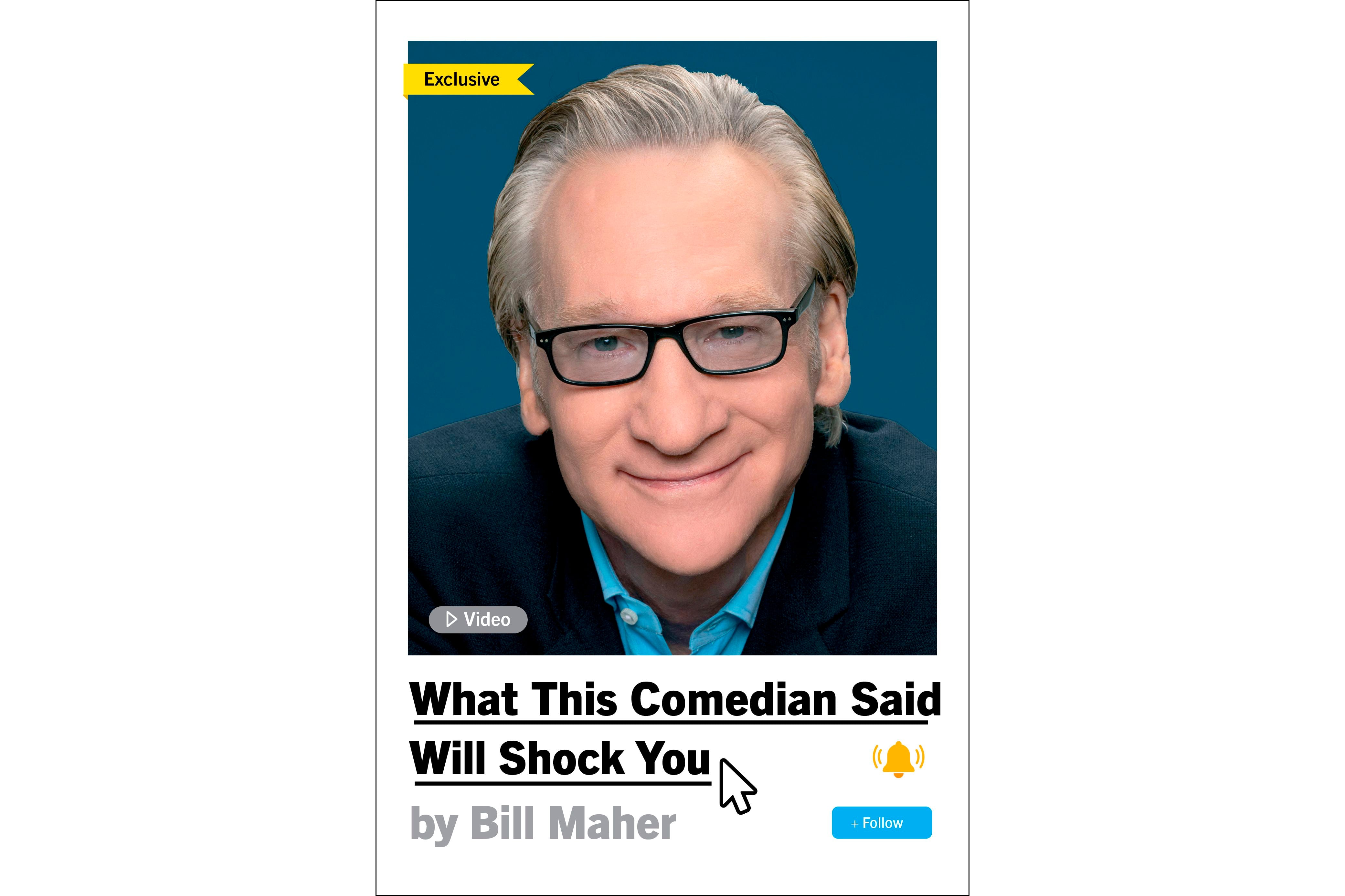 The Title Of Bill Mahers New Book Promises “what This Comedian Said Will Shock You 247 News