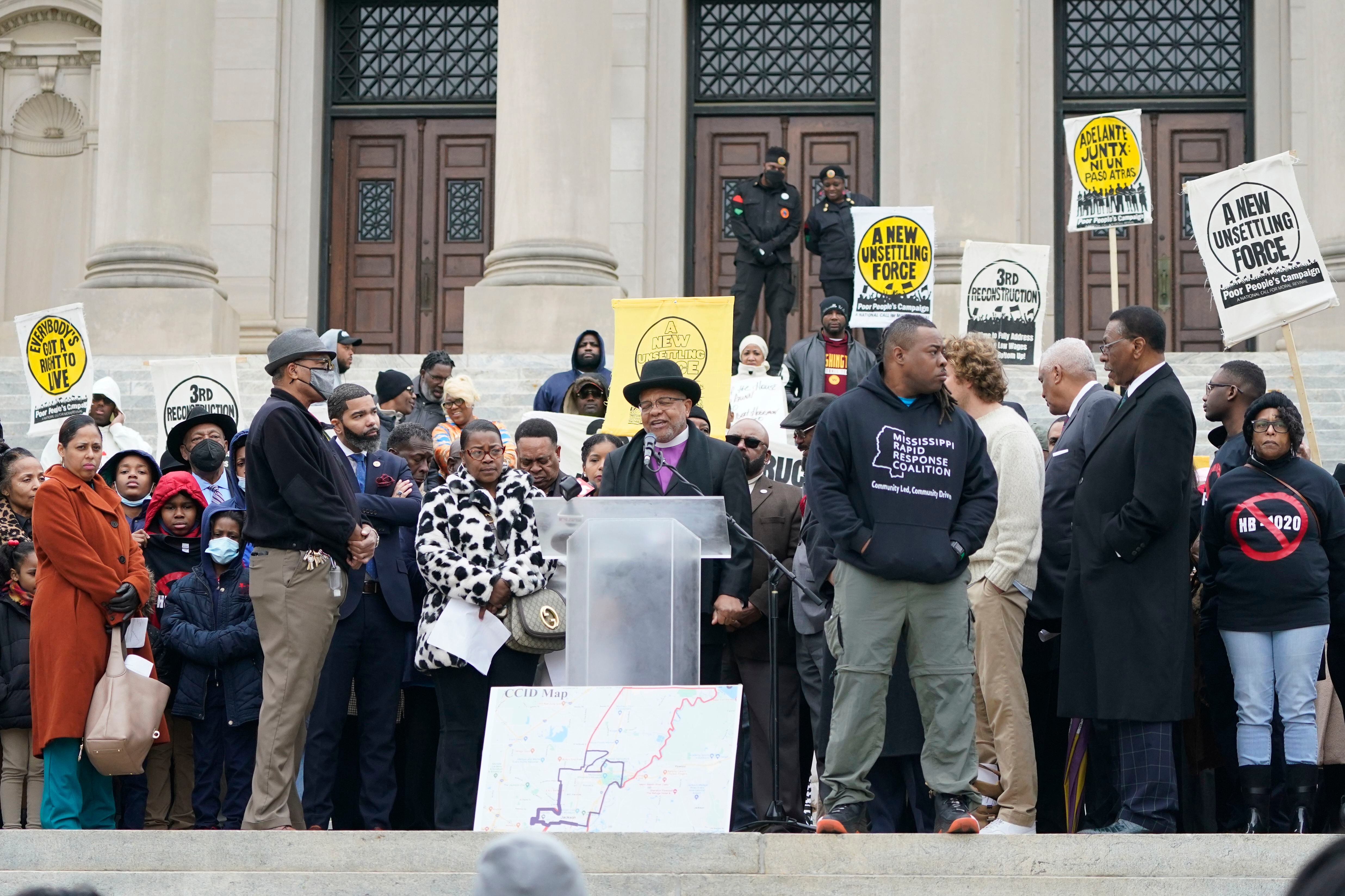 NAACP sues Mississippi over 'separate and unequal policing'