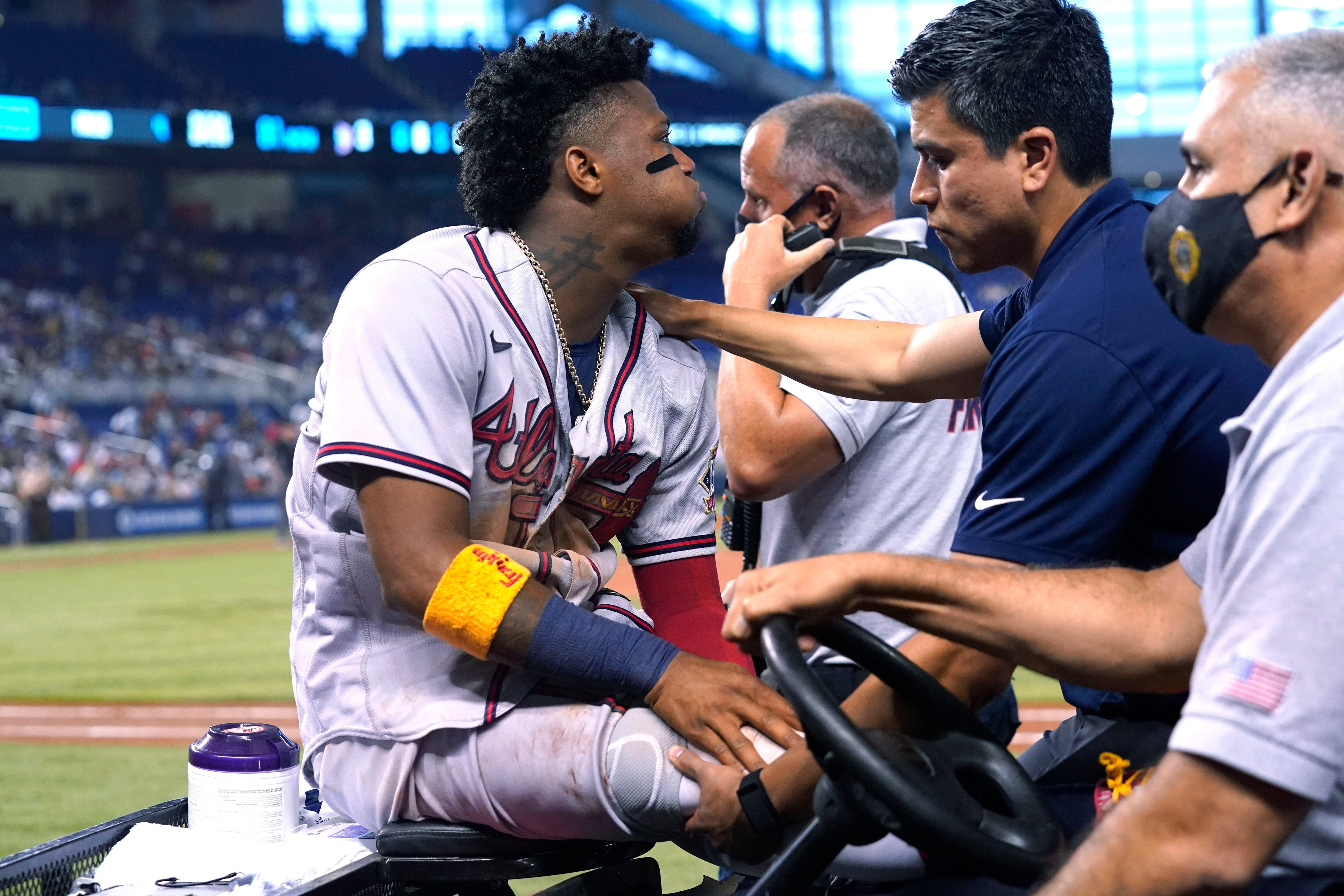 Jazz Chisholm shows respect for injured Ronald Acuña Jr.