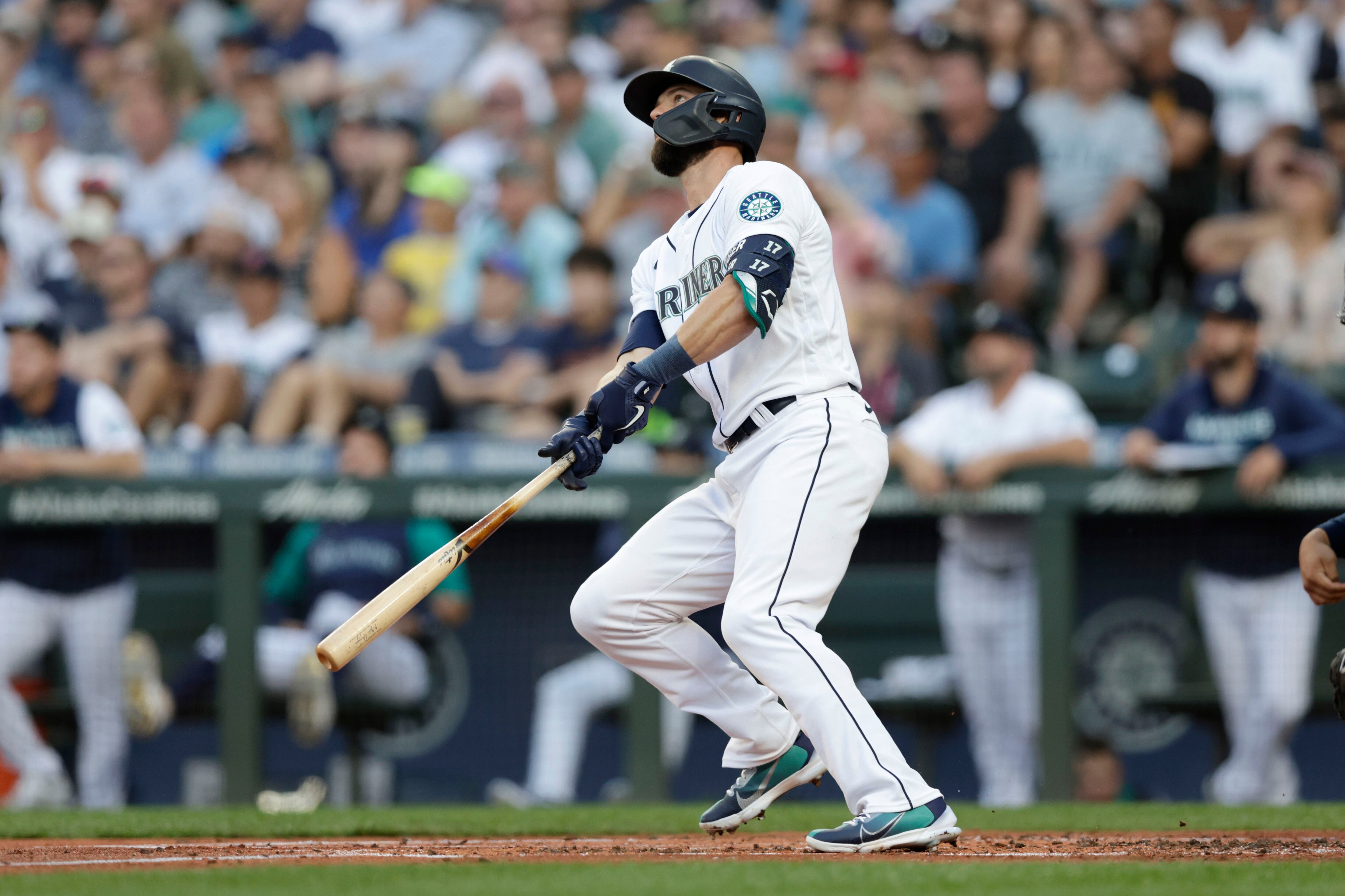 Mitch Haniger after walk-off hit, 08/26/2022