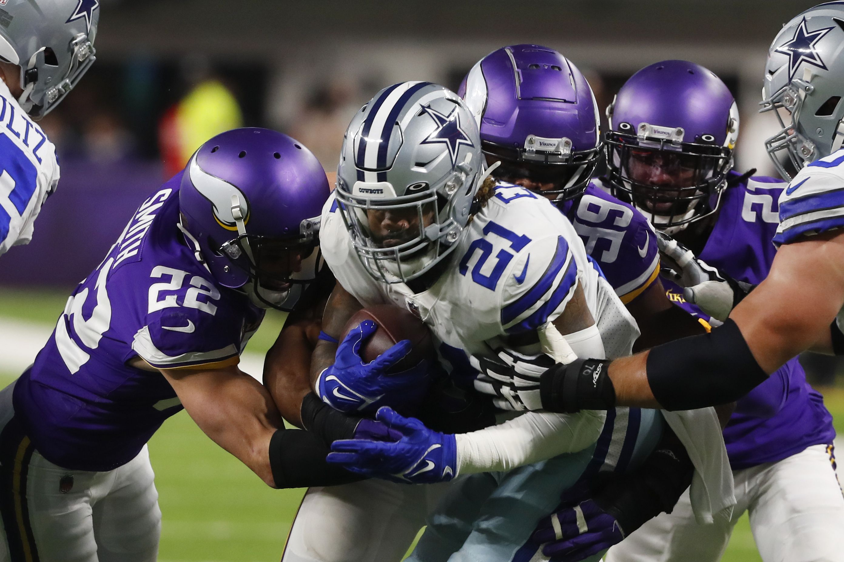 With Dak down, Cooper Rush passes Cowboys past Vikings 20-16