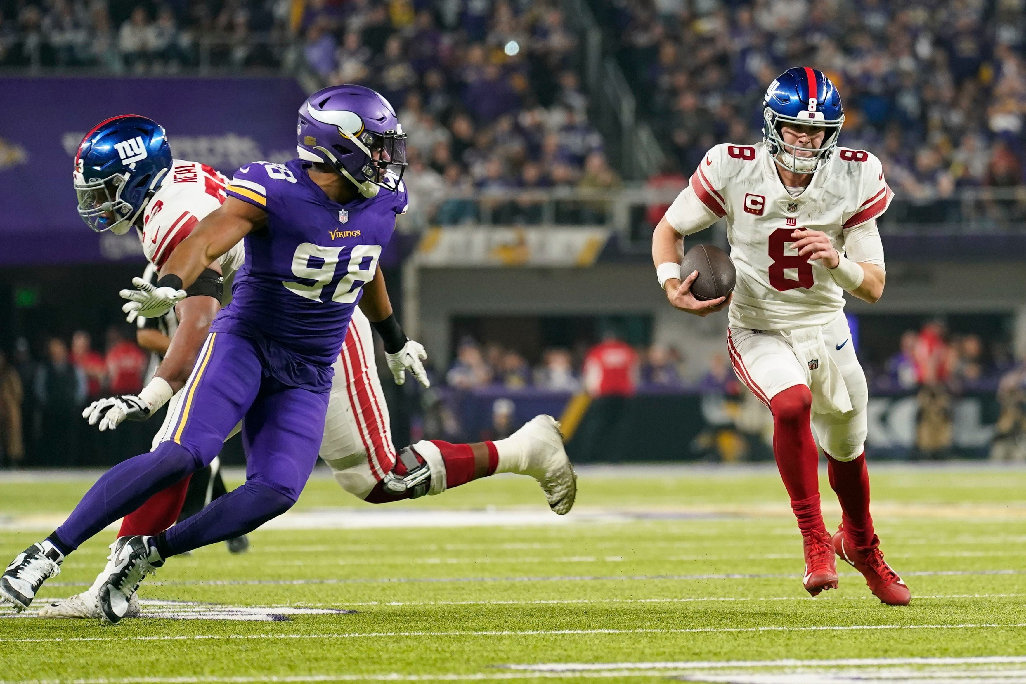 4 downs: Takeaways from the Giants' 31-24 win over the Vikings