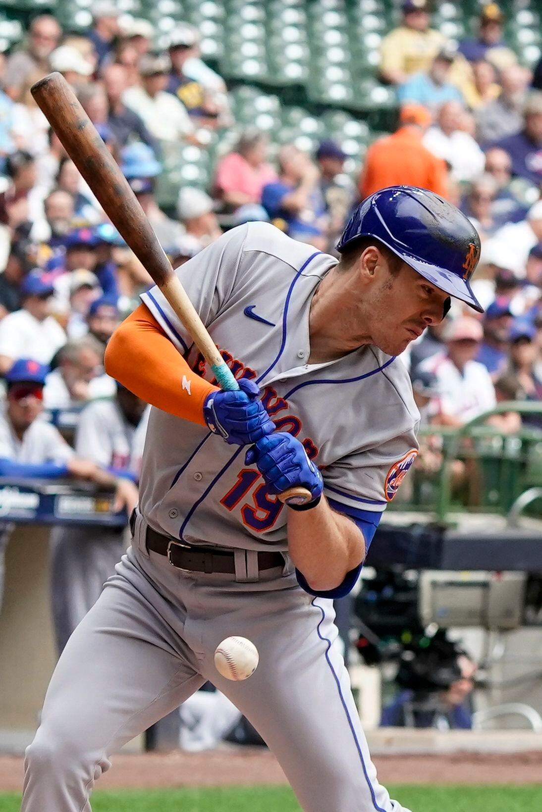 Mets LF Mark Canha plans to break HBP record, addresses high