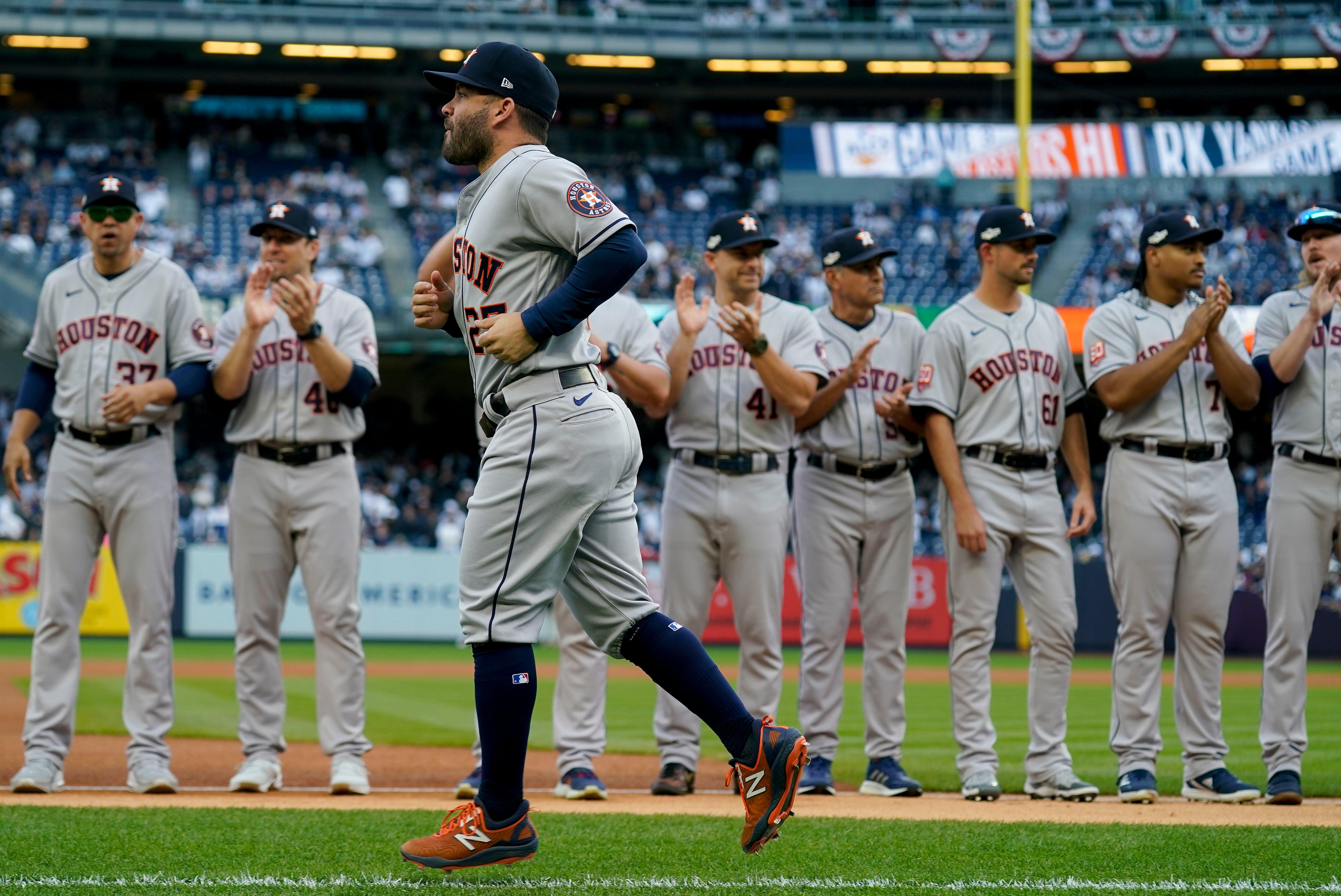 MLB Stats on X: Jose Altuve caught fire in August, reaching a