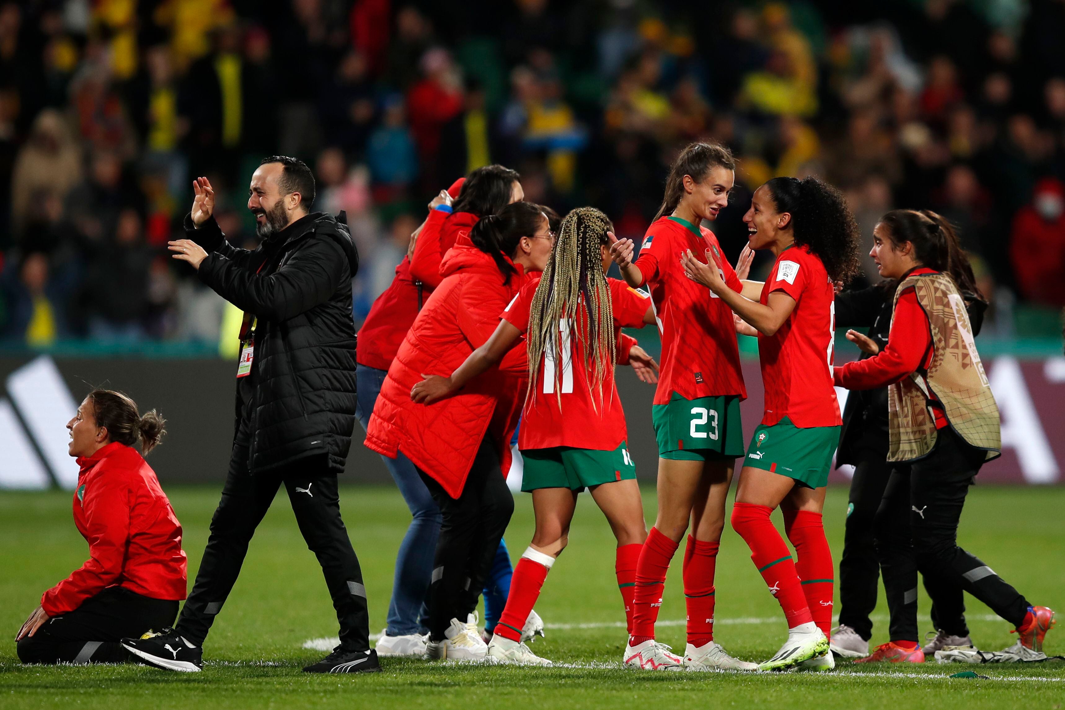 Morocco's Benzina becomes the first senior-level Women's World Cup