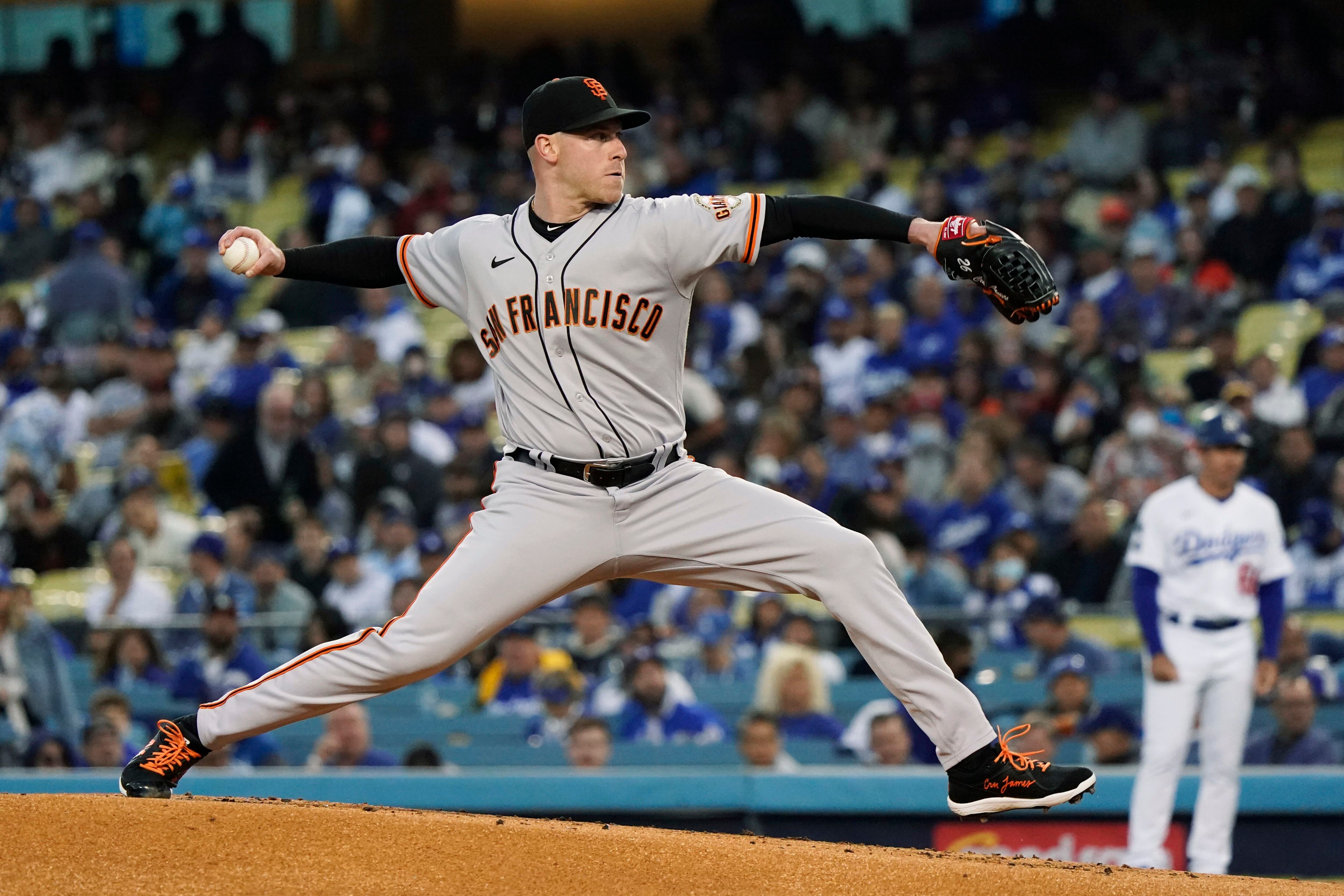 Logan Webb talks about what it's like to play with Buster Posey  When he  puts a sign down, sometimes he gives it with a little extra like, 'Let's  throw this pitch.