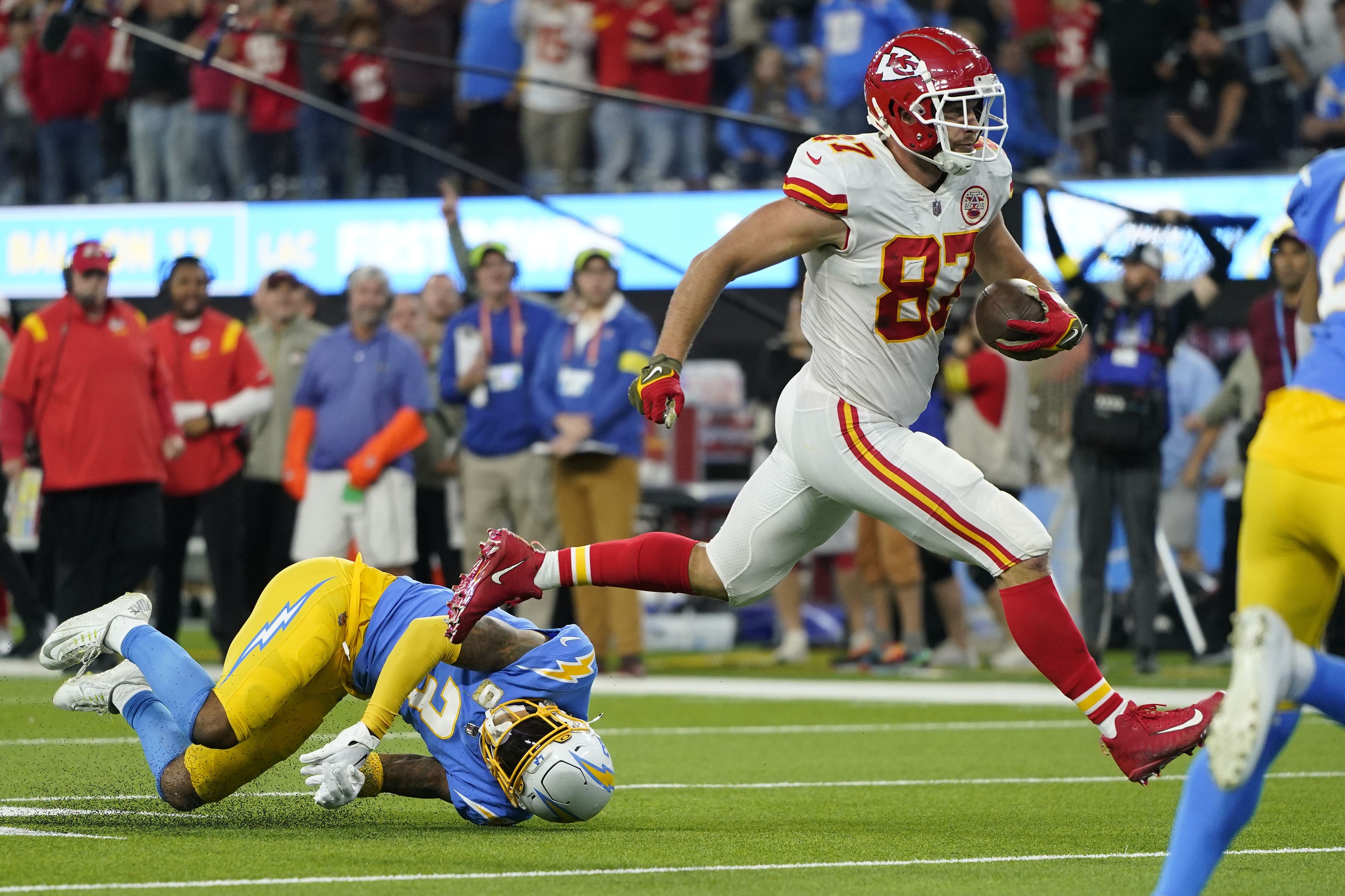 Chiefs rally back from 11 down to beat Chargers 23-20 in overtime