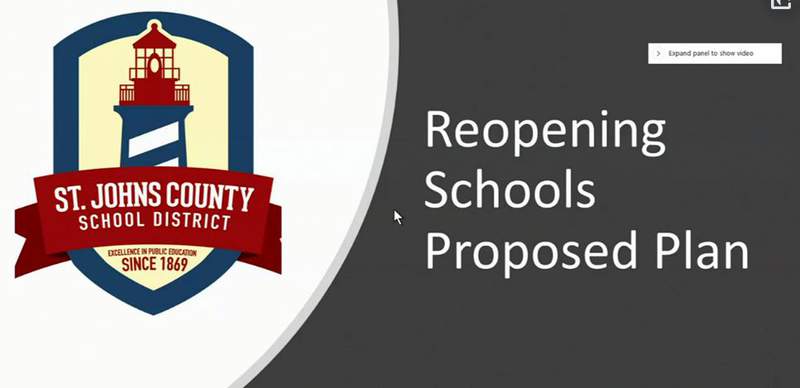 St. Johns County puts school reopening plan on pause after state mandate