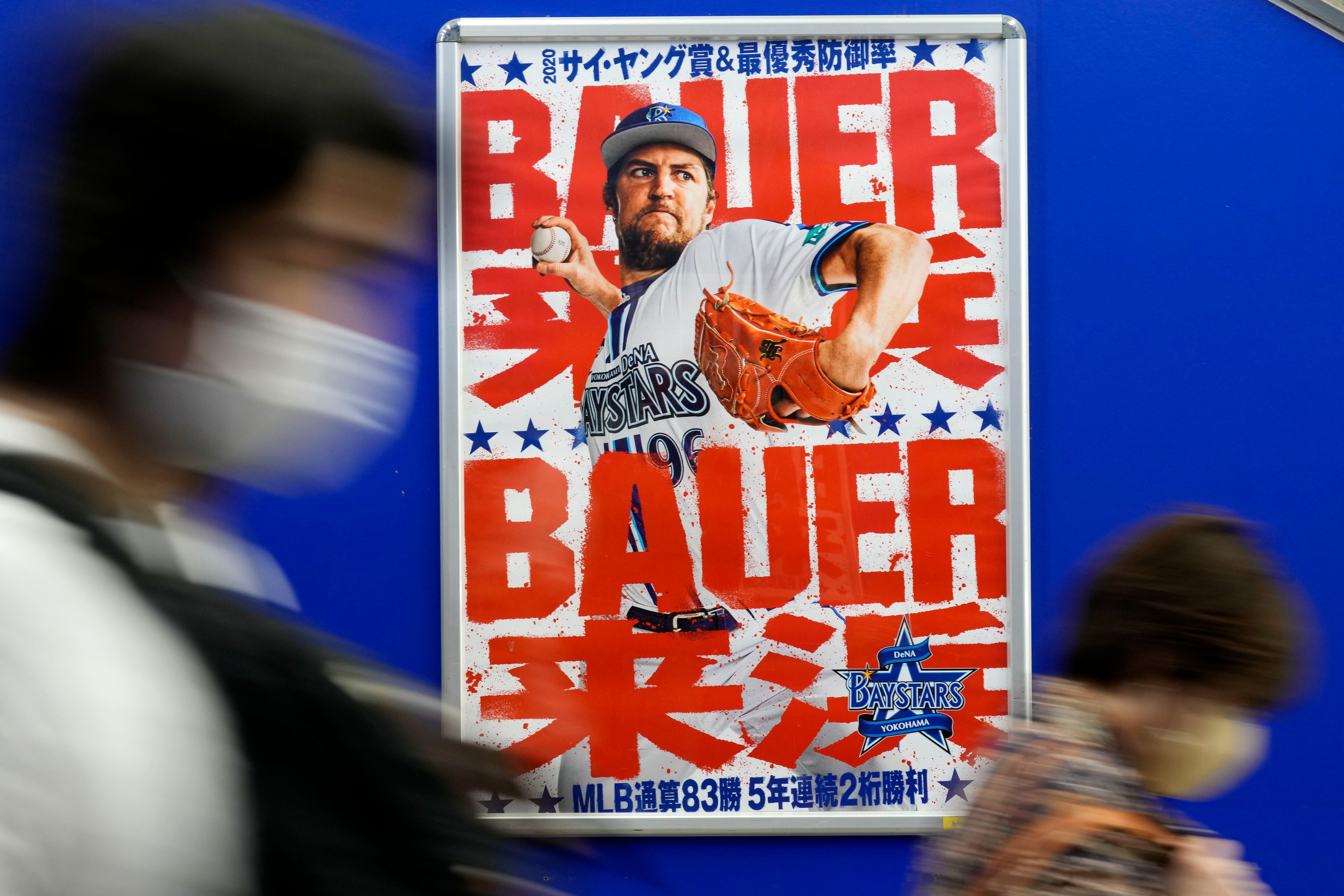 Trevor Bauer, Japan's Yokohama BayStars Agree to Contract After