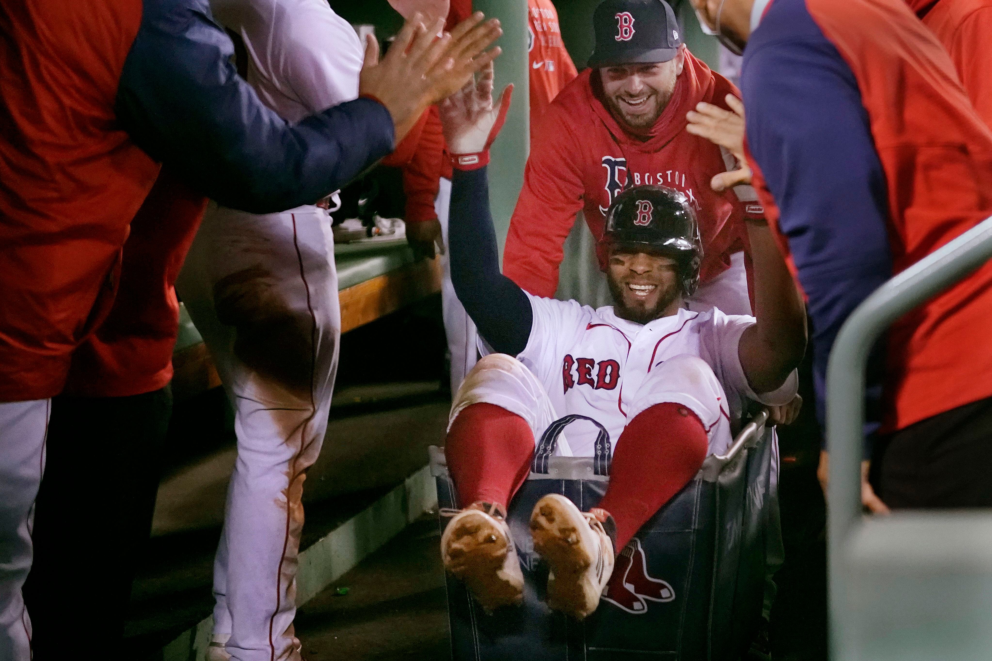 Xander Bogaerts hits three-run homer as Red Sox survive over Rays