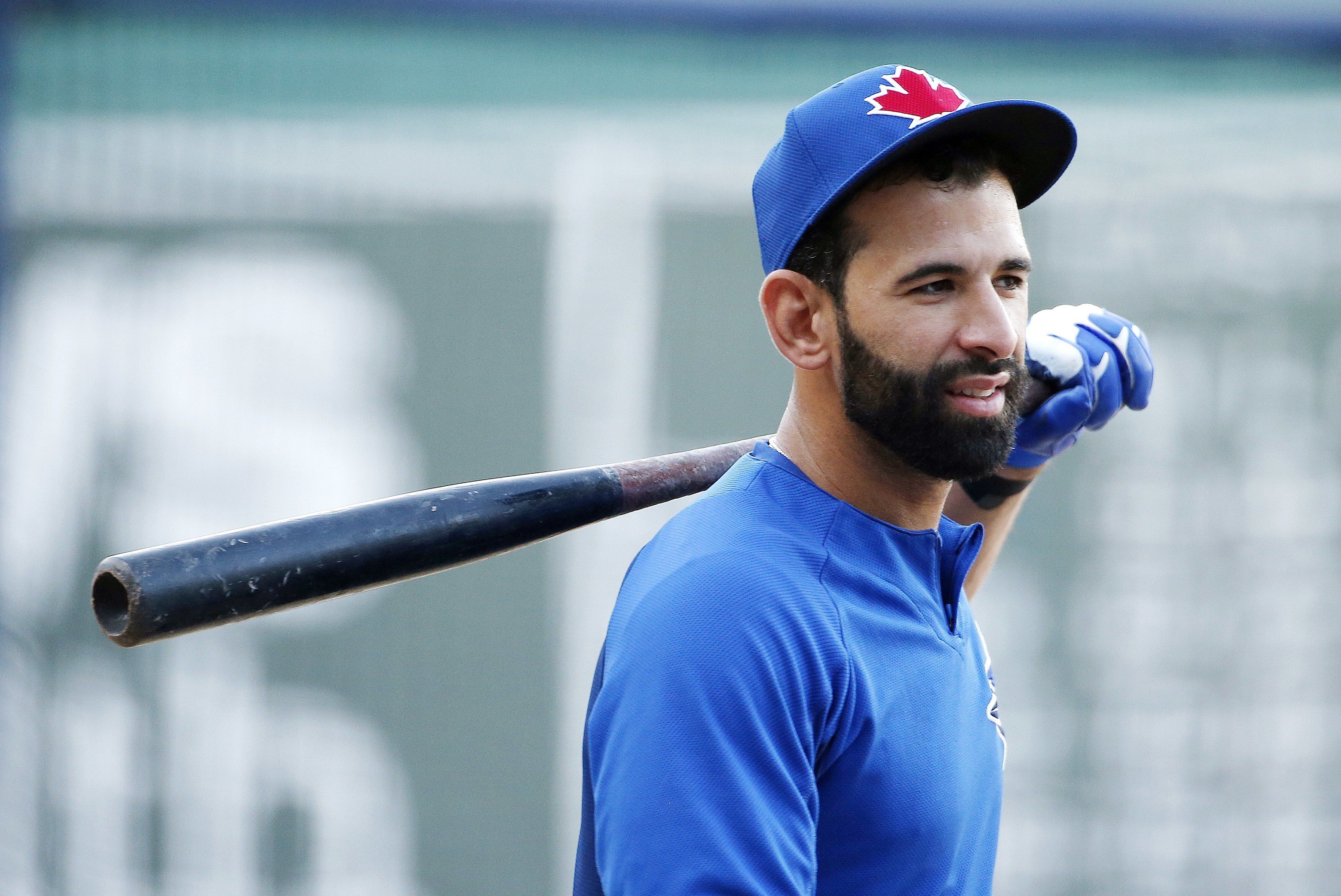 2023 Blue Jays Jose Bautista LOE Ceremony