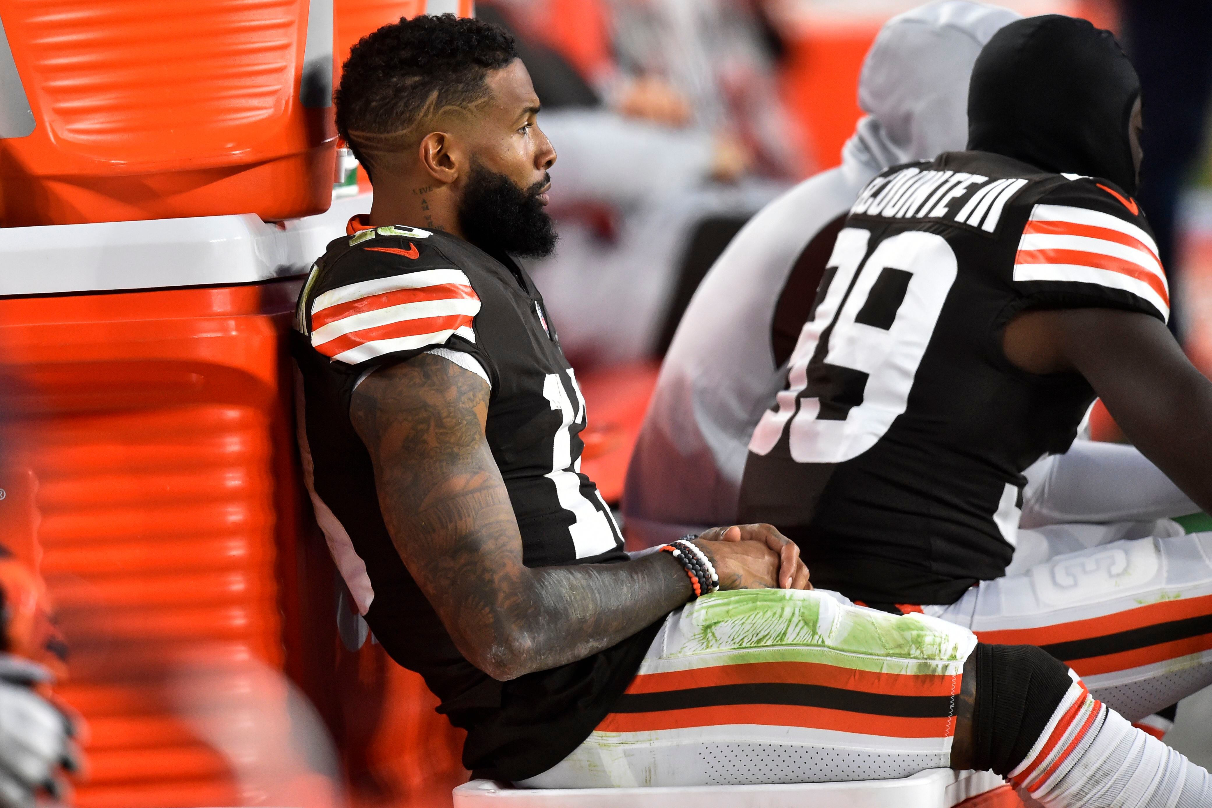 Odell Beckham Jr: Cleveland Browns fear wideout has suffered major knee  injury against Cincinnati Bengals, NFL News