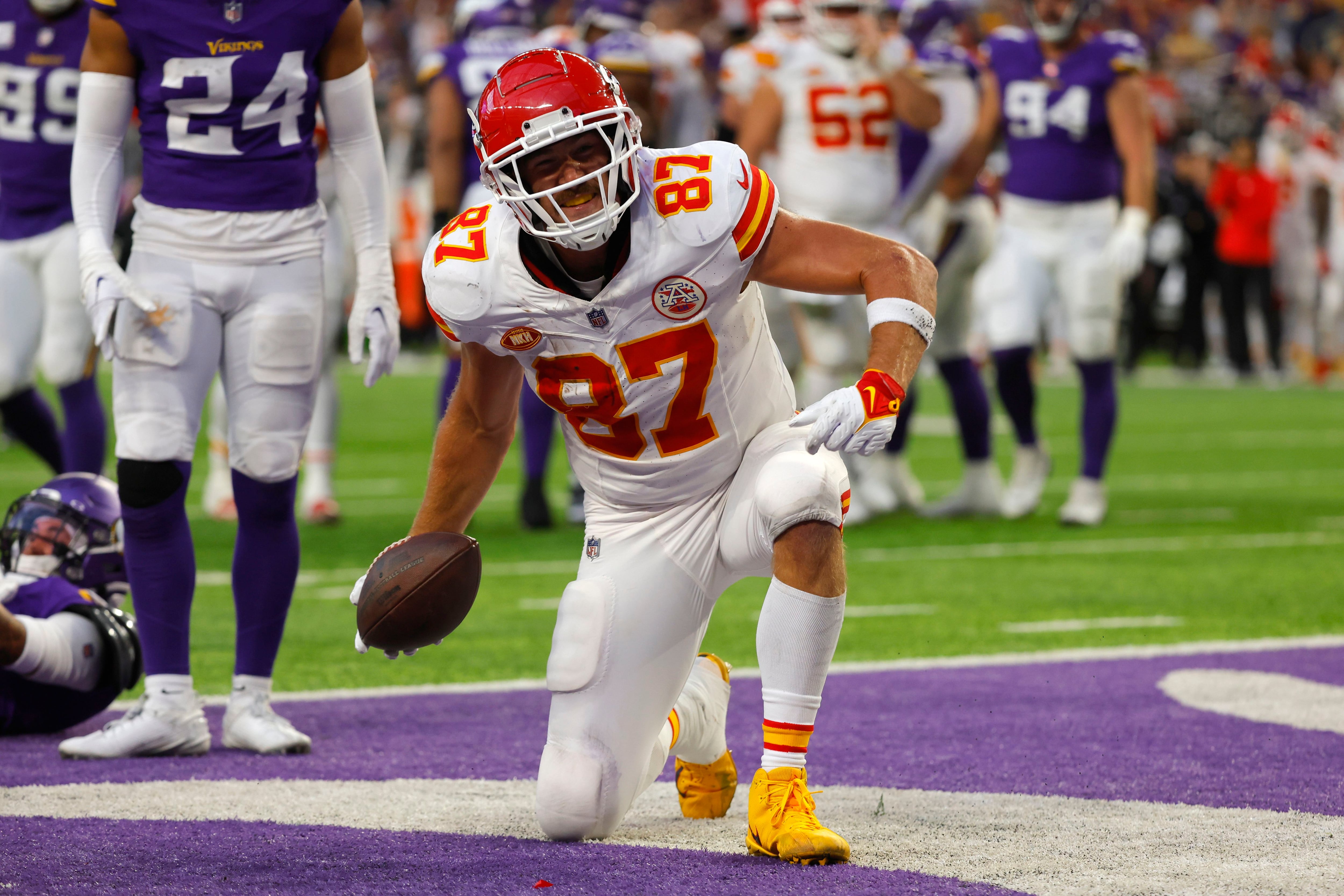 Why are the Kansas City Chiefs wearing 'NKH' patches on their NFL jerseys?