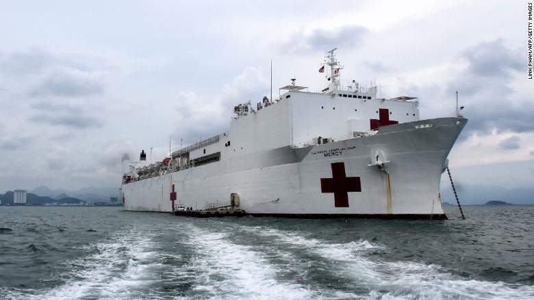 Navy hospital ship expected to deploy to Seattle area to assist with coronavirus relief efforts