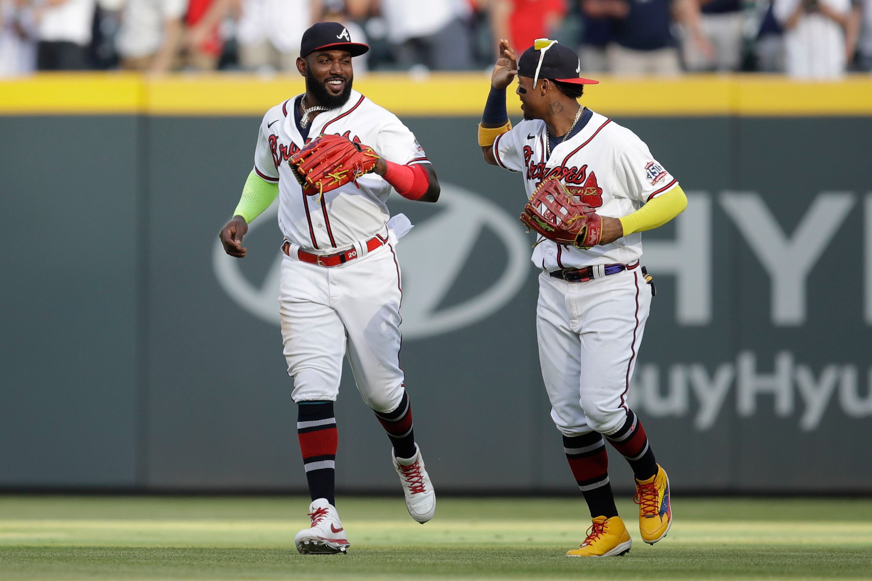 Download Ronald Acuna Jr Screaming Face Wallpaper