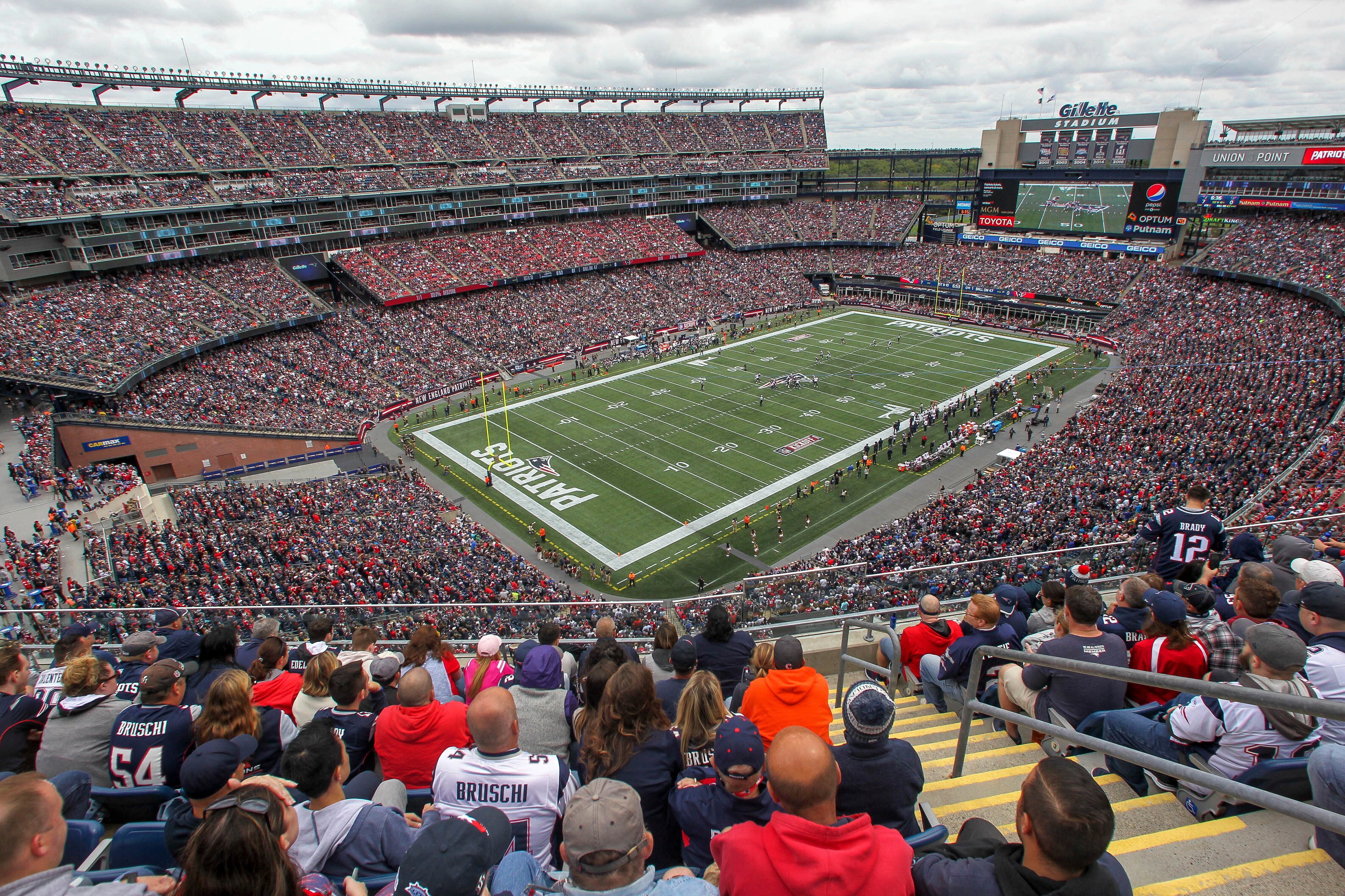 NFL Bag Policy in Affect for 2016 Games at Gillette - University of  Massachusetts Athletics