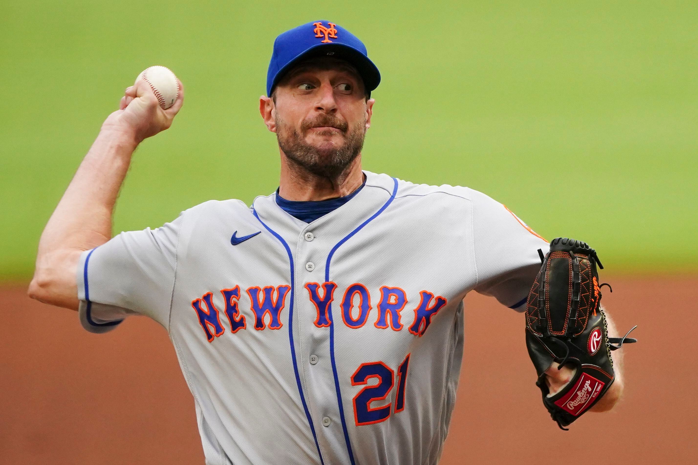 Scherzer shines as Mets cool off Braves 4-1 in series opener