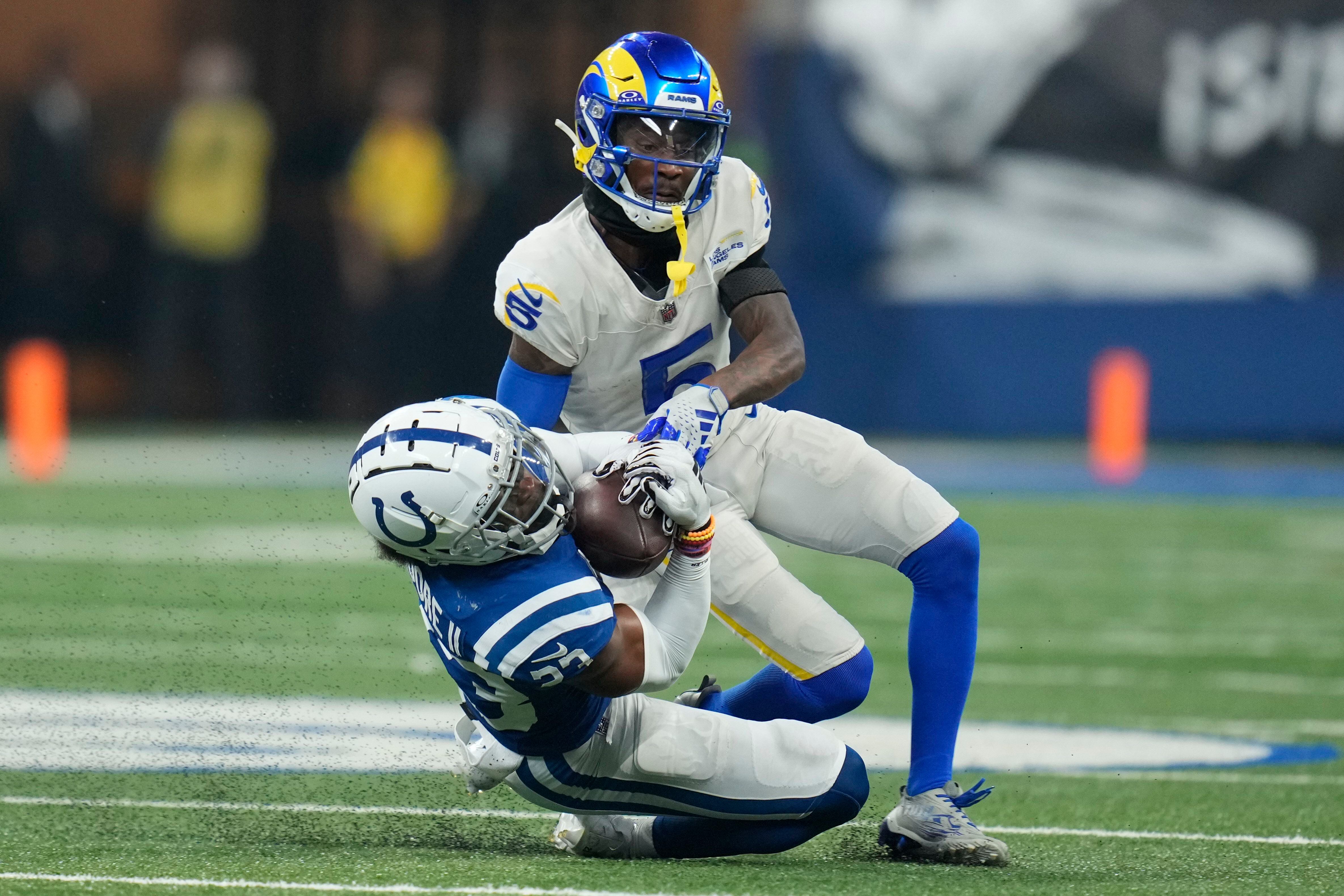 Stafford overcomes injury to throw winning TD pass to Nacua in OT to give  Rams 29-23 win over Colts