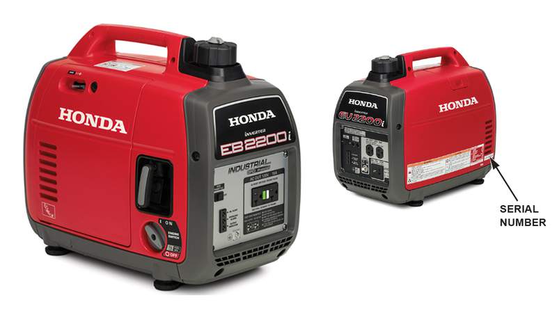 Honda Portable Generators Recalled Due To Fire Burn Risk