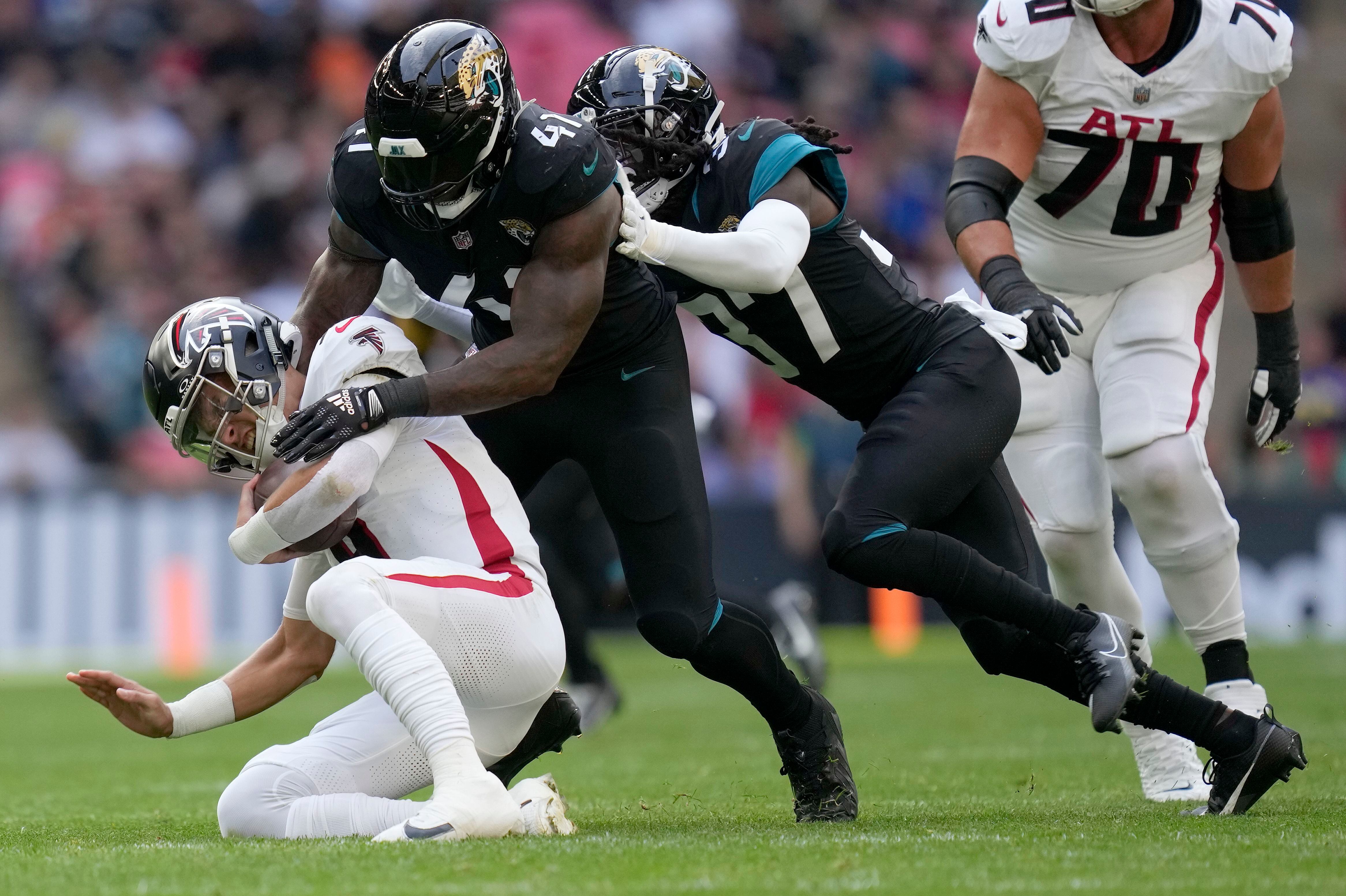 Jaguars OLB Josh Allen talks three-sack performance vs. Falcons