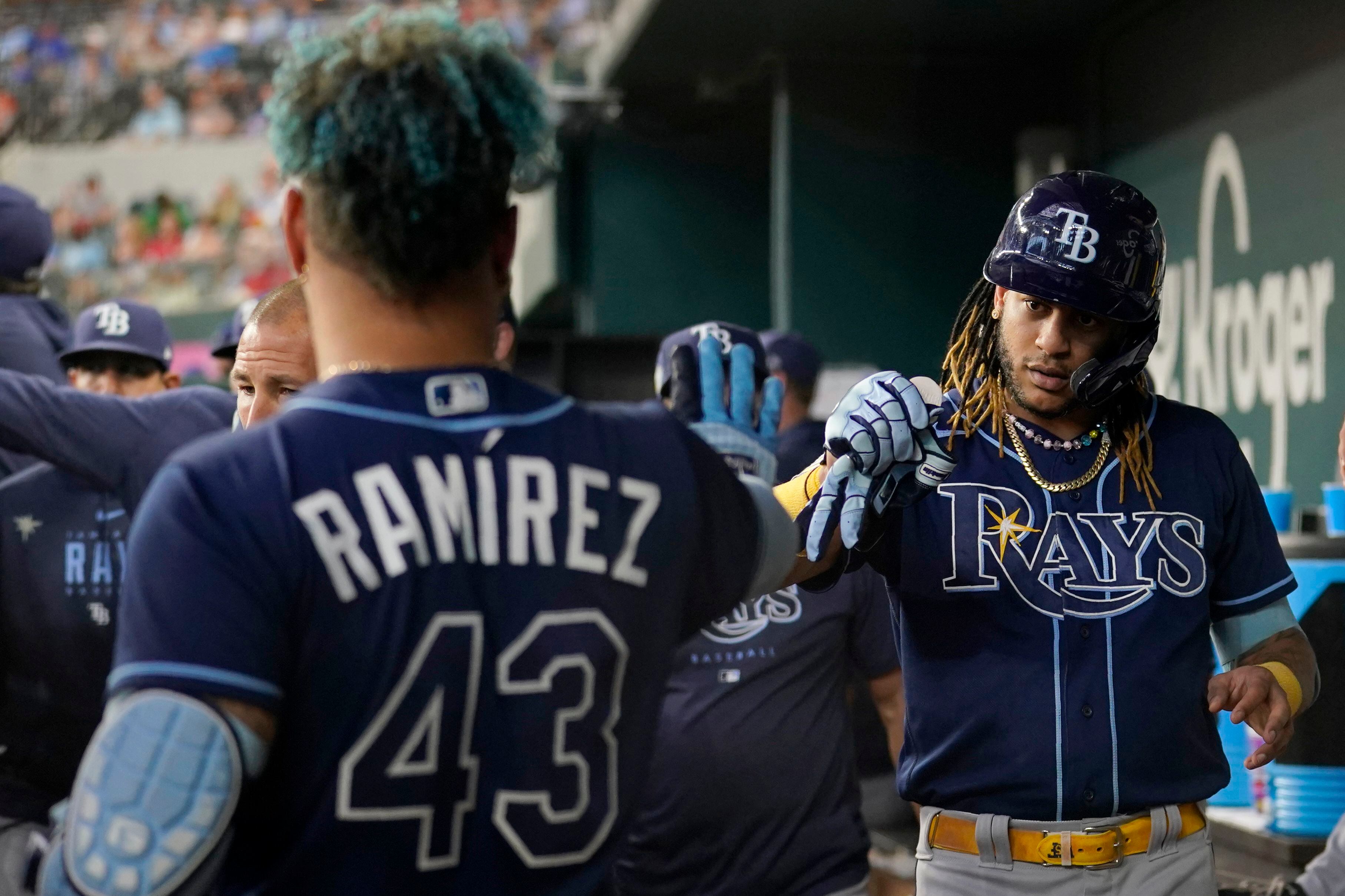 Video: Watch Rays' Jose Siri score from second on grounder to pitcher