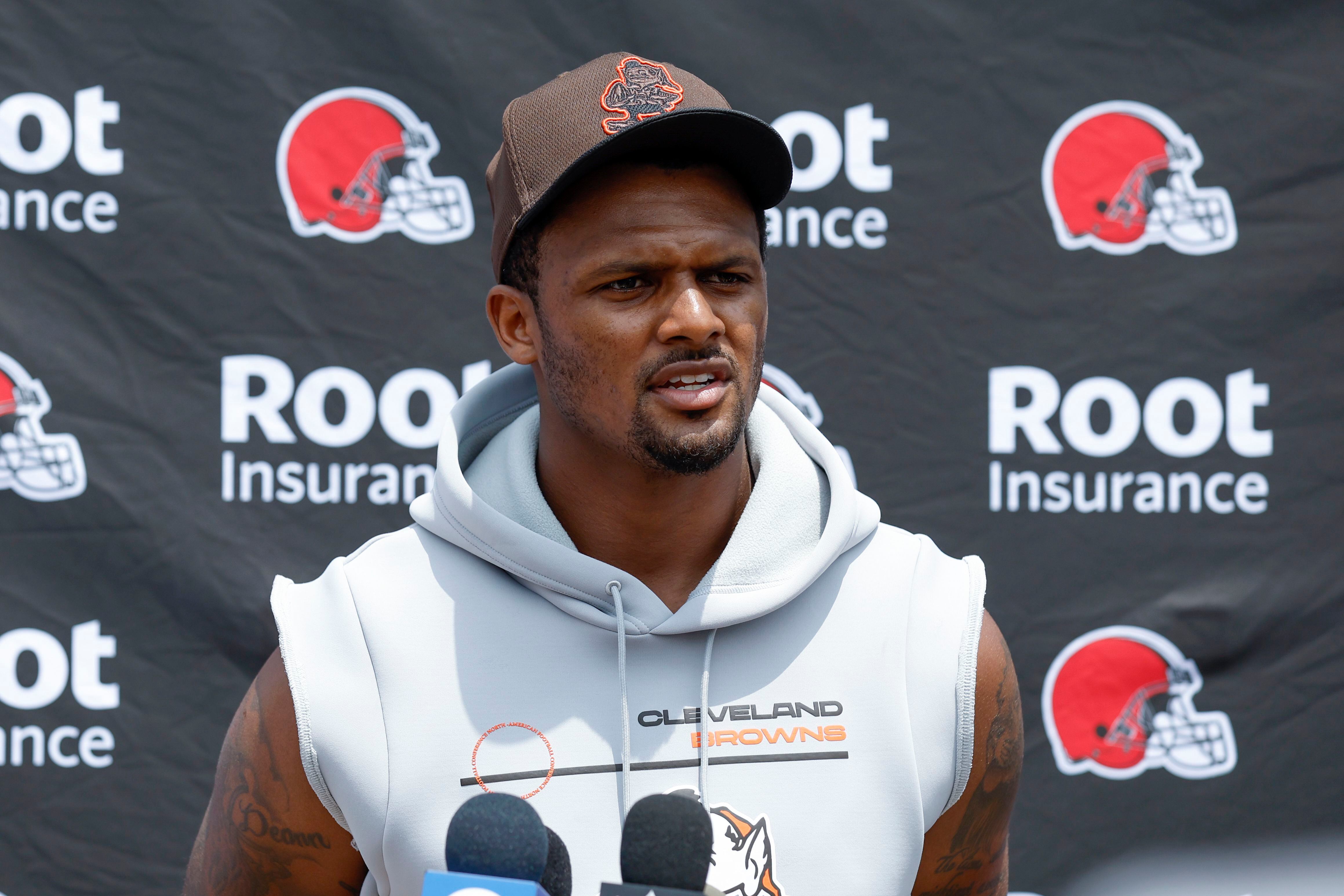 Browns QB Deshaun Watson Feeling Confident, Less Burdened a Year After NFL  Suspension