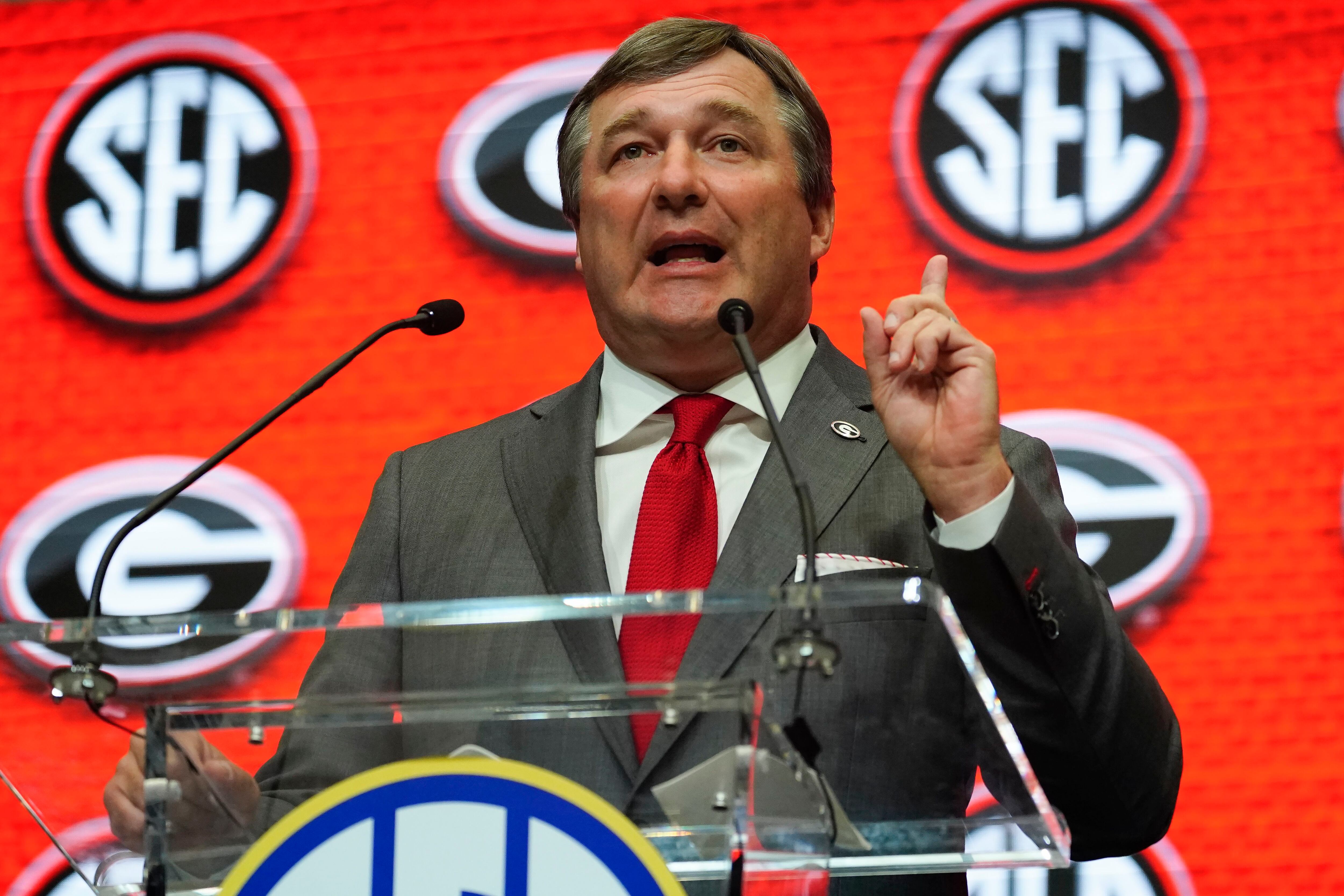 Georgia head coach Kirby Smart named SEC Coach of the Year, Georgia Sports