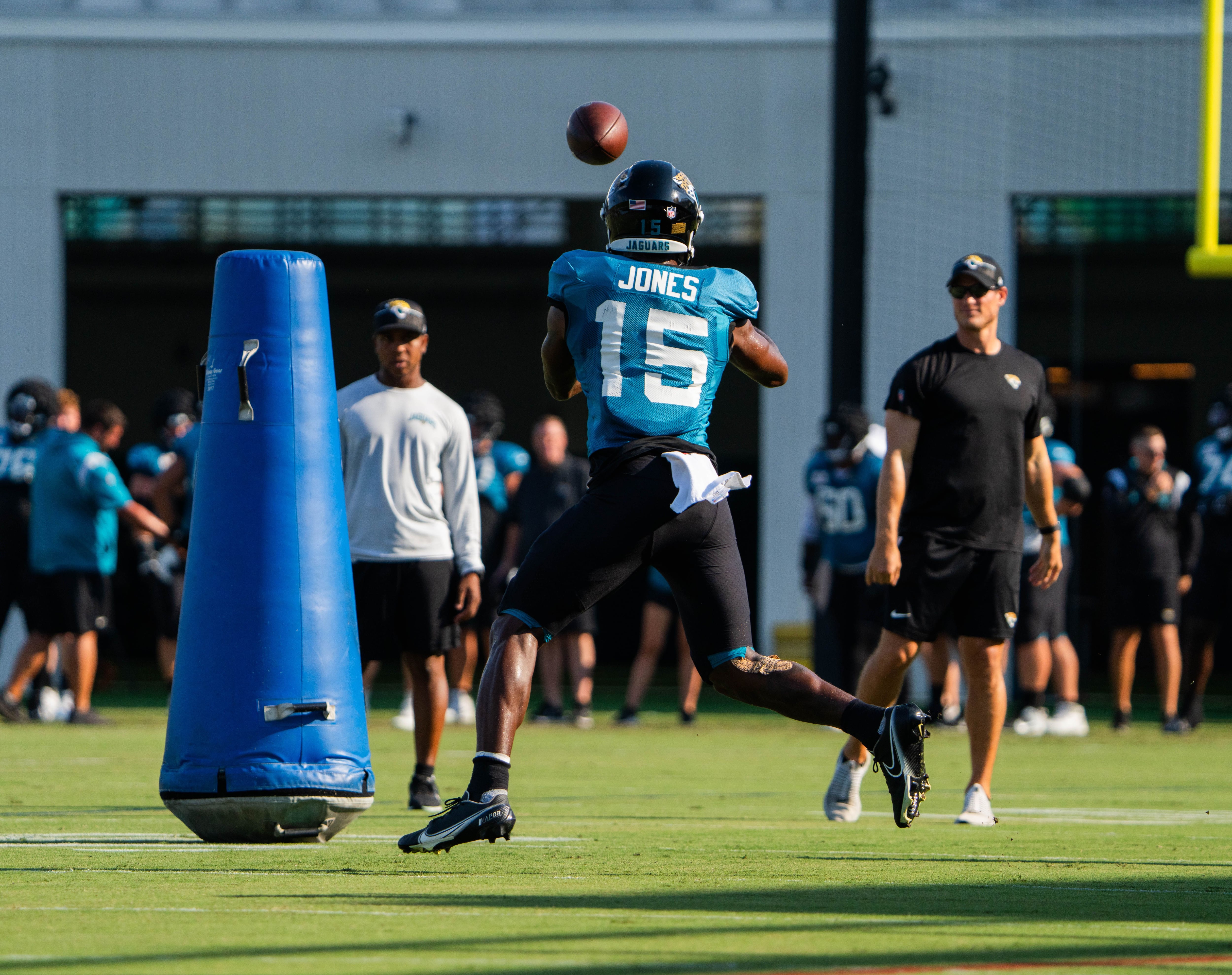 Jacksonville Jaguars first padded practice 2023 Everbank miller center