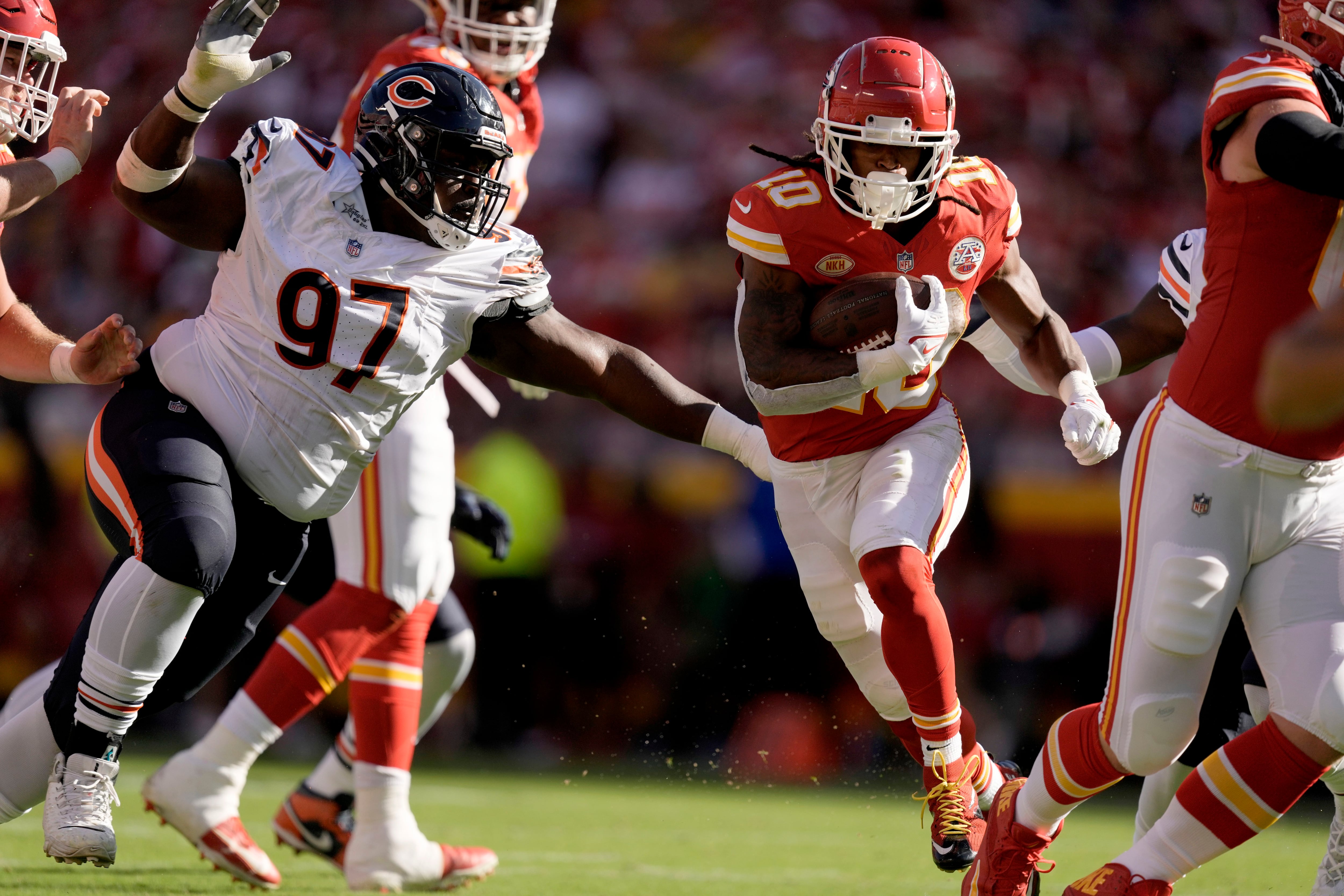 Kansas City Chiefs RB Jerick McKinnon still finding end zone after