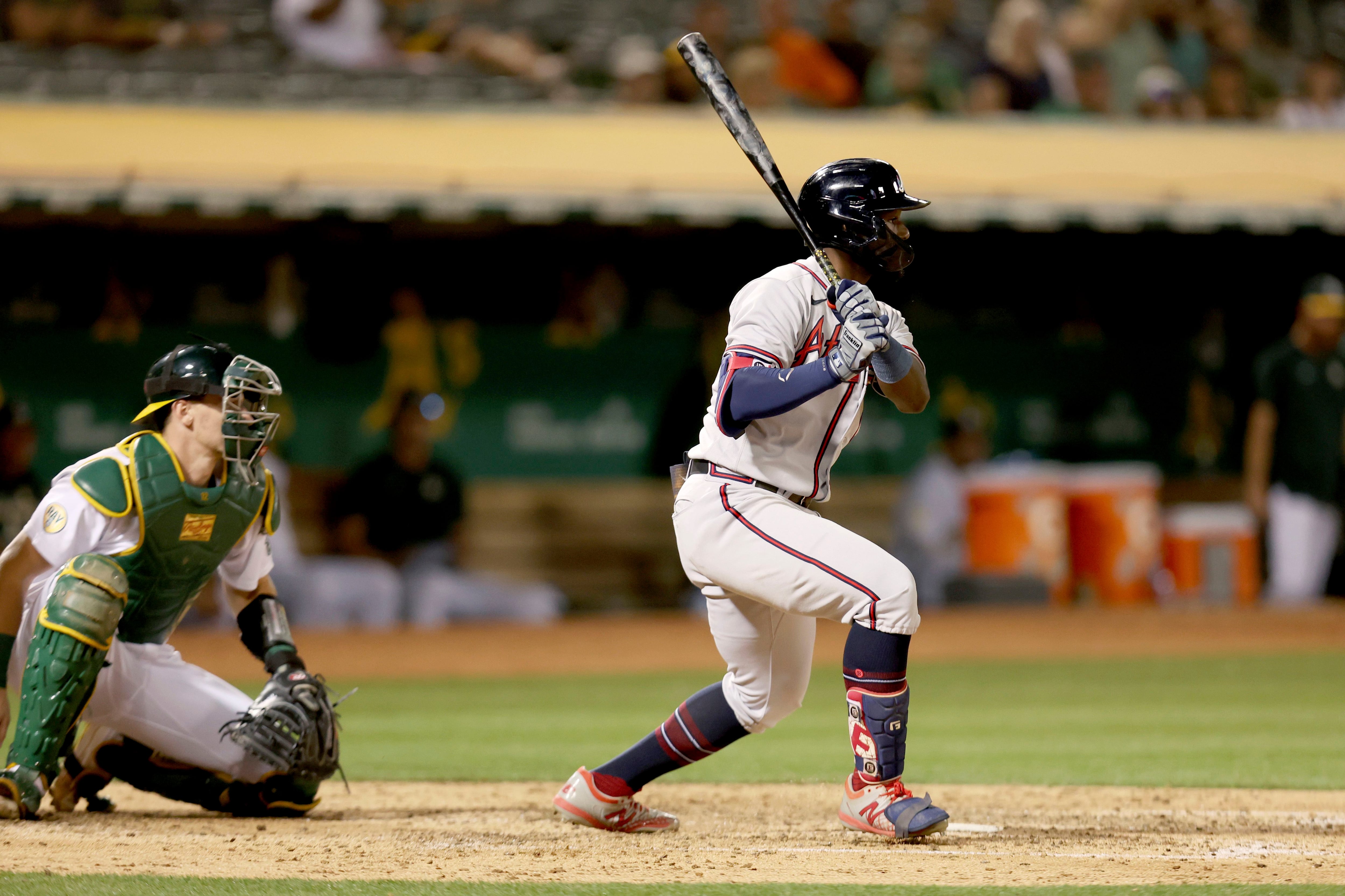 Atlanta Braves on X: Marcell Ozuna hadn't hit a home run since yesterday,  so he was due #ForTheA  / X