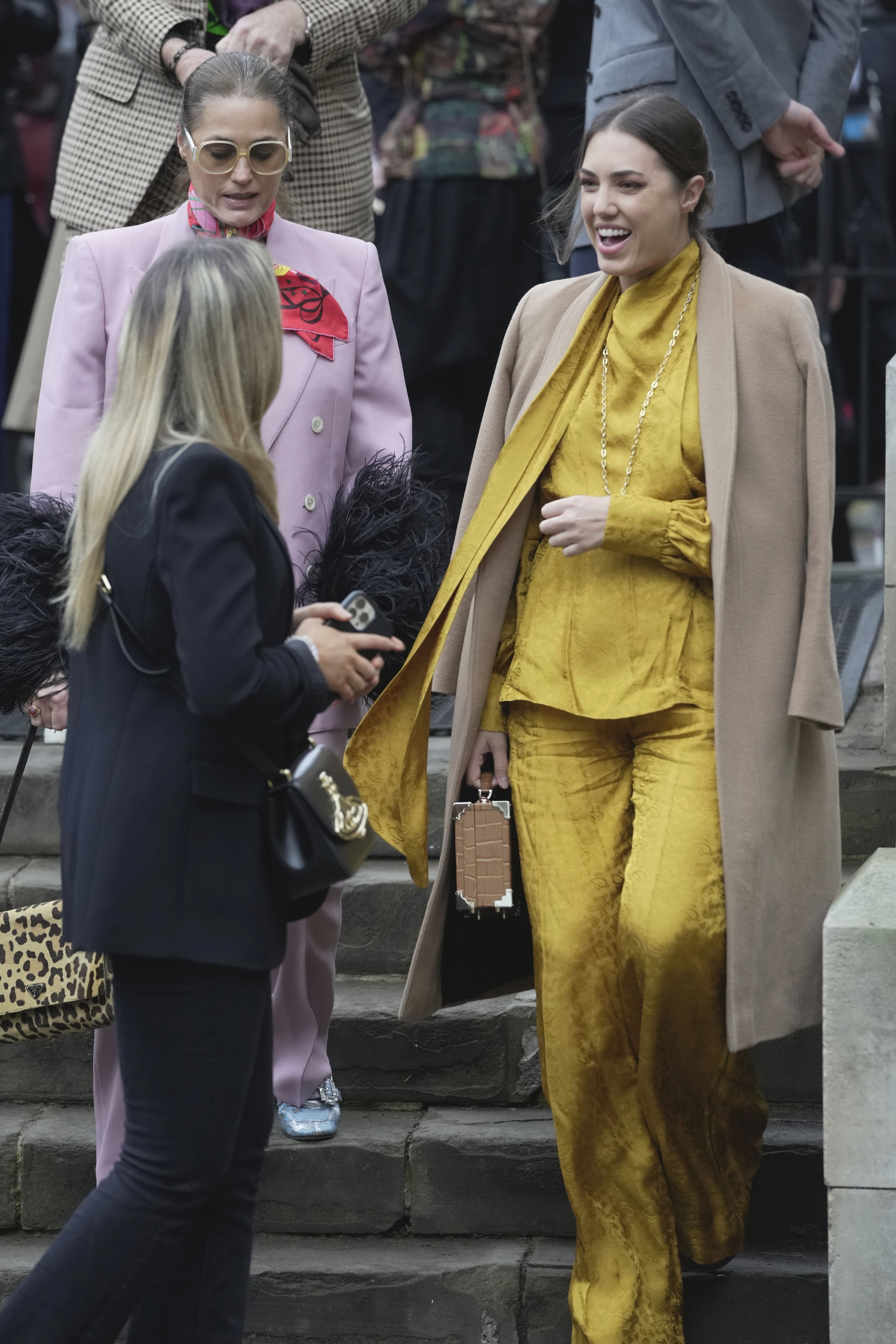 Stars attend memorial for punk designer Vivienne Westwood