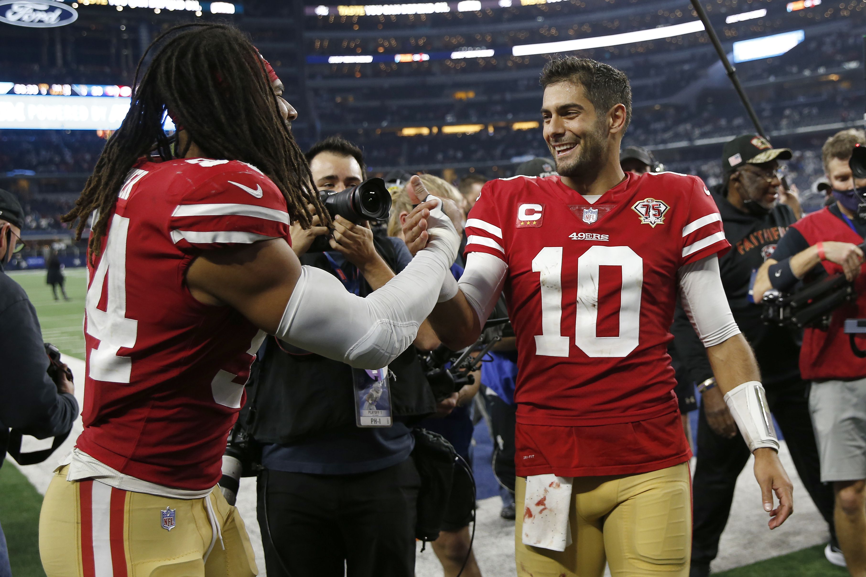 Kyle Shanahan unconcerned with Jimmy Garoppolo calling 49ers' QB