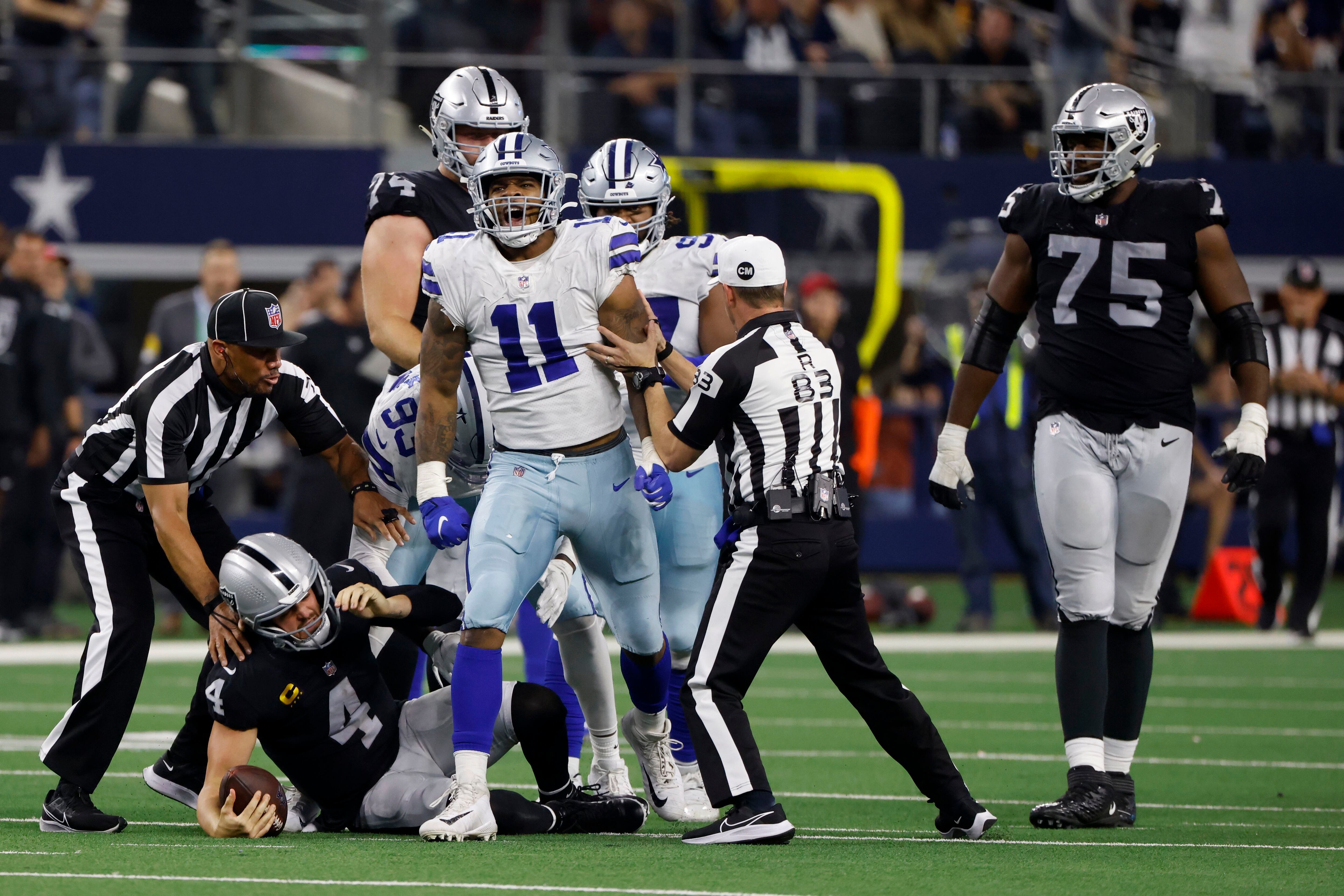 Raiders 36-33 Cowboys: Raiders vs Cowboys: Thanksgiving Football Game Score  and highlights