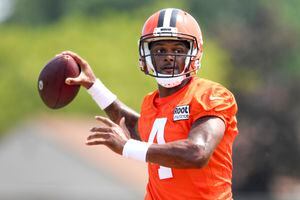 Watson starting Browns' preseason opener as suspension looms