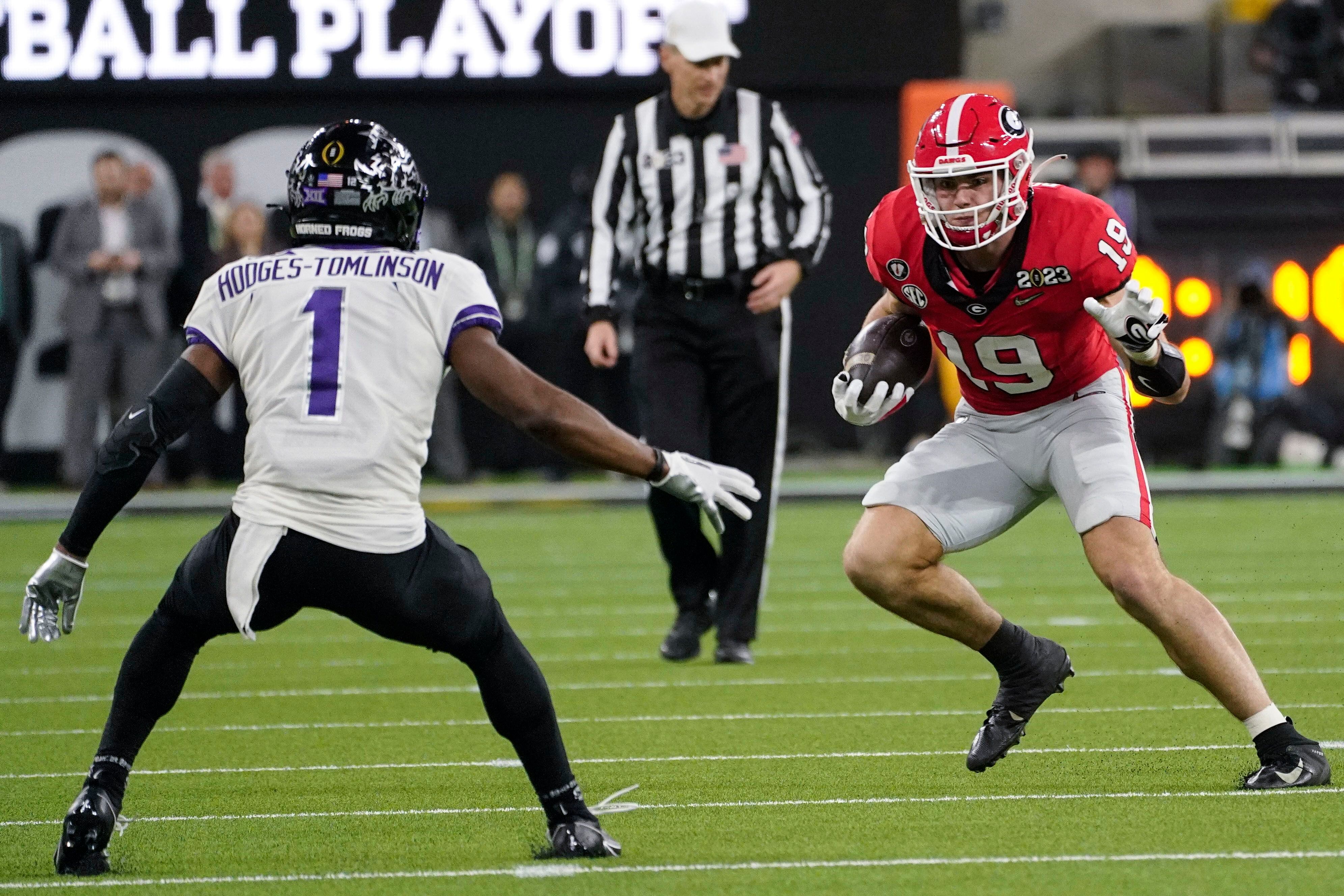 Georgia Bulldogs crush TCU, 65-7, for back-to-back college football national  titles - WWAYTV3