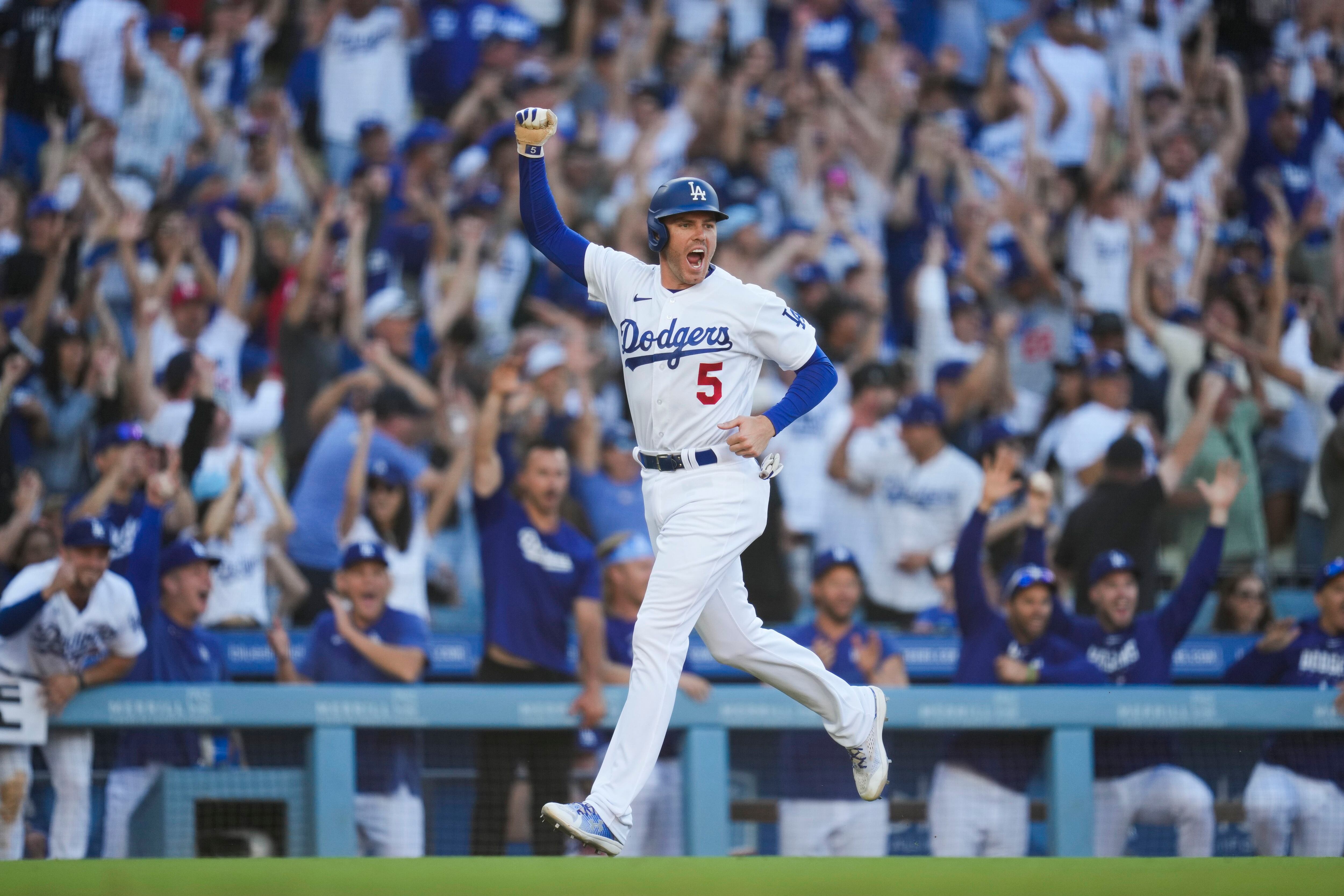 Freddie Freeman hits 300th home run: Dodgers star gets to milestone in rare  fashion 