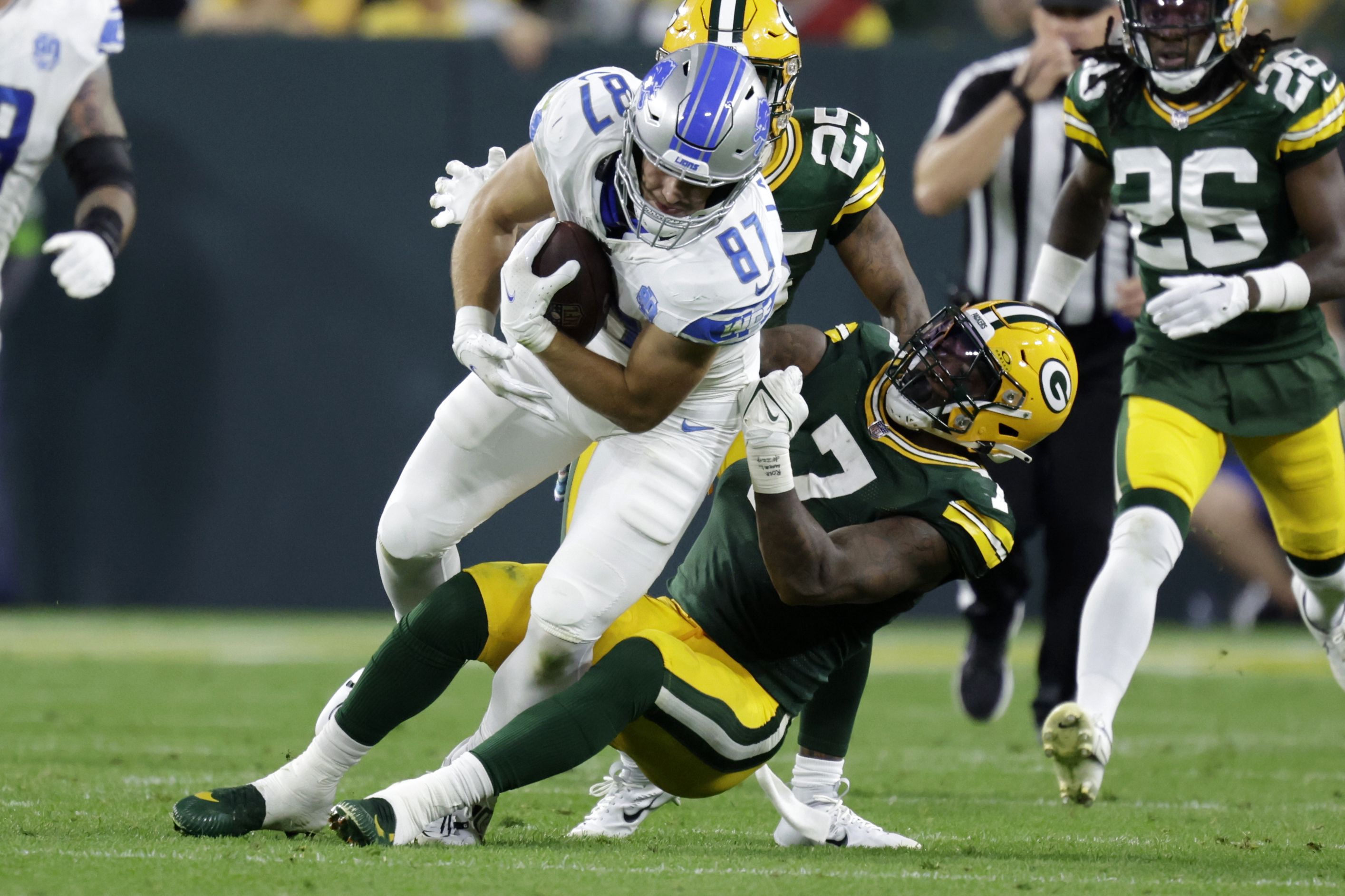 Packers LT David Bakhtiari ruled out vs. Lions, to miss third straight game