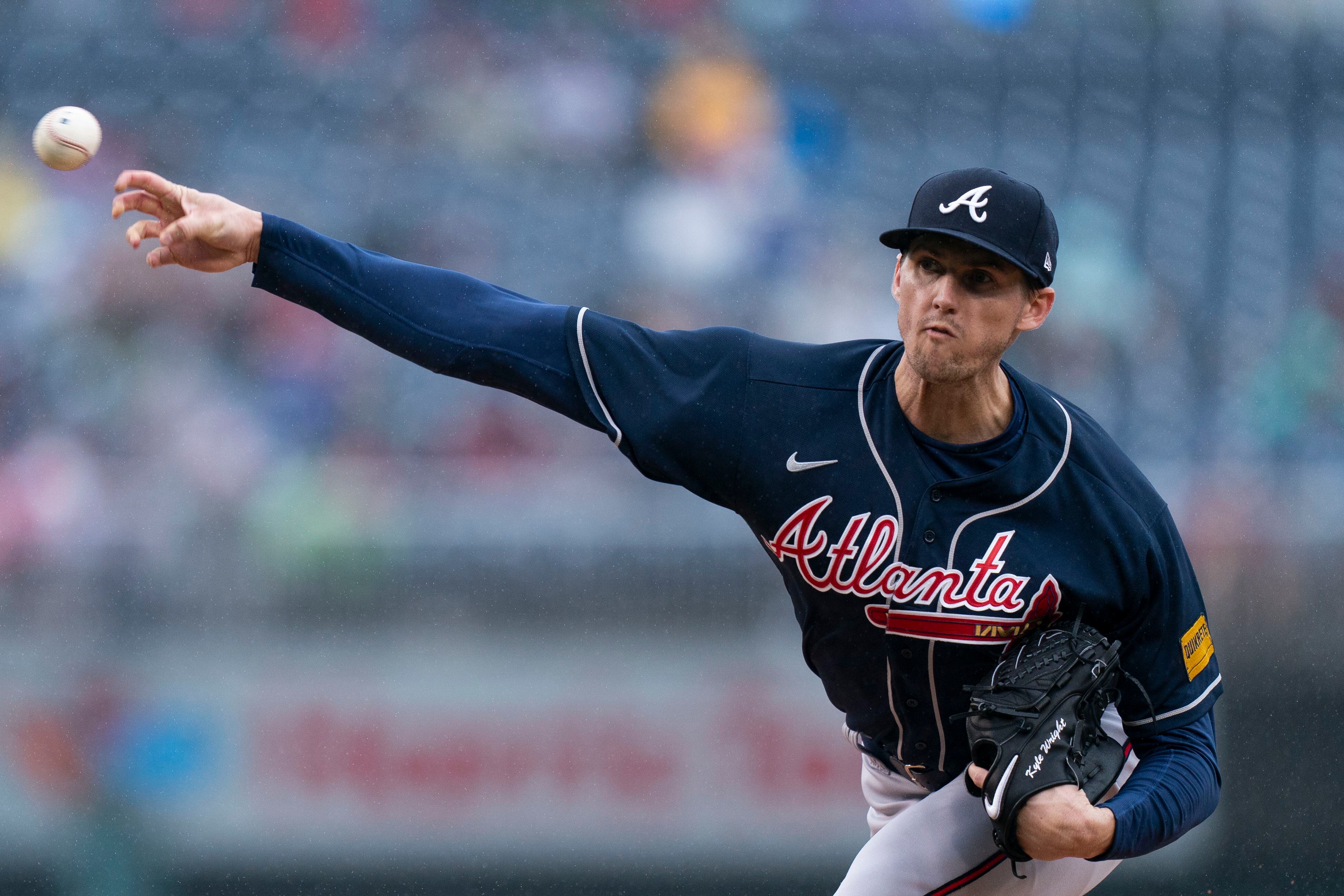 Braves RHP Kyle Wright likely to miss all of 2024 season after setback from  shoulder issues, Sports News