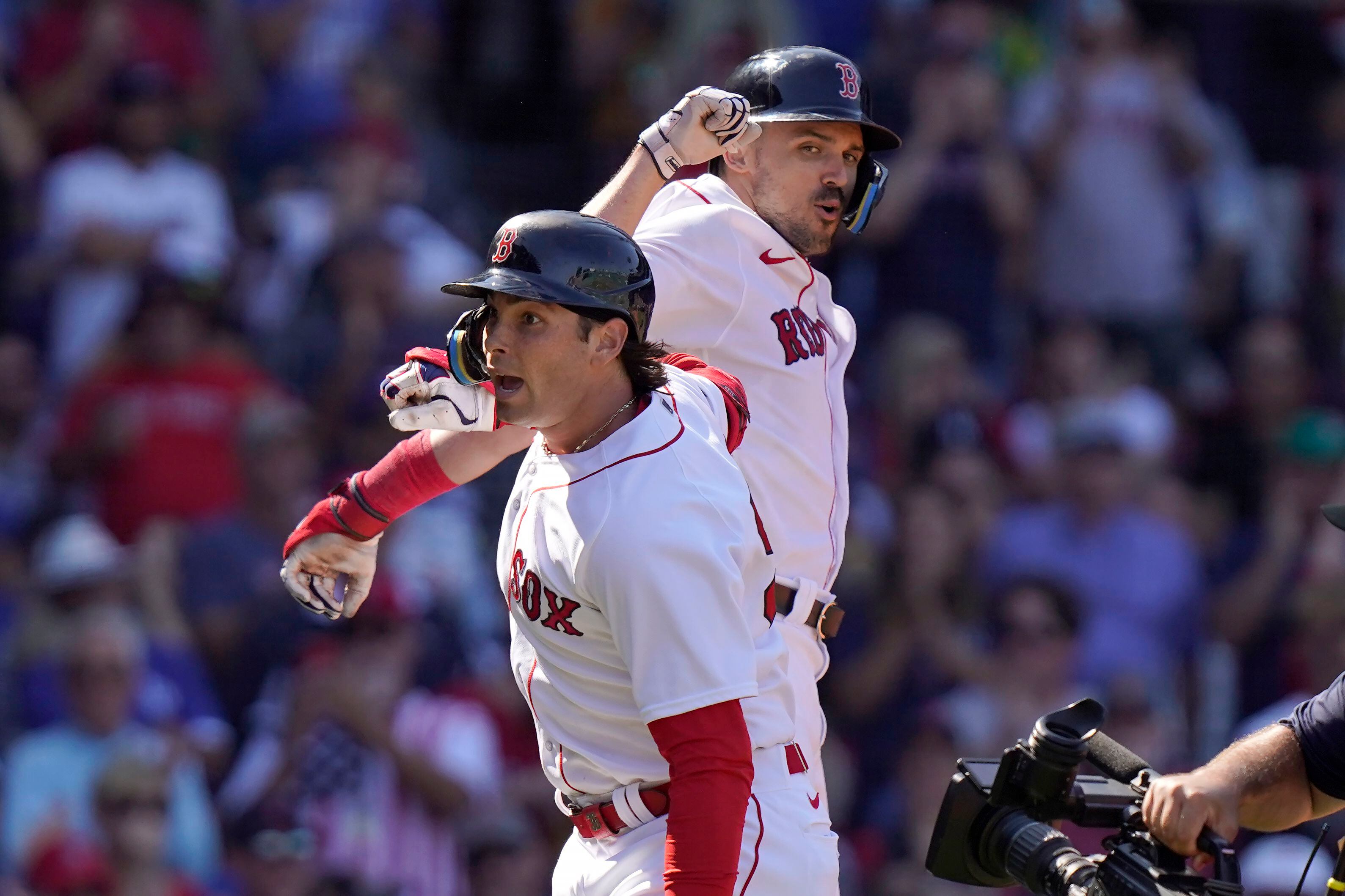 Mookie Betts Hits Home Run At Fenway Park In Boston Return