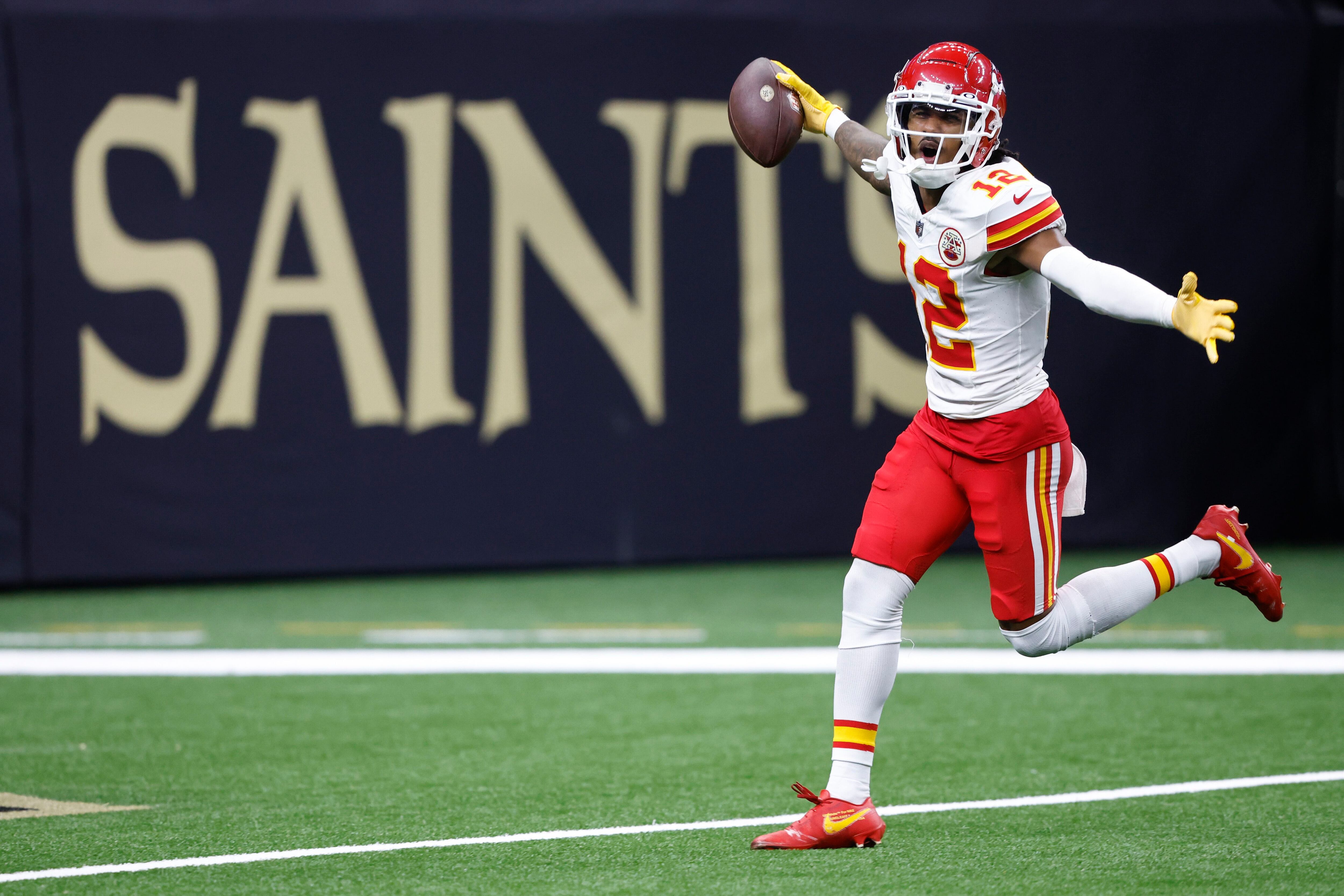 New Orleans Saints Derek Carr ends first Saints preseason drive with 4-yard  TD pass to wide receiver Keith Kirkwood